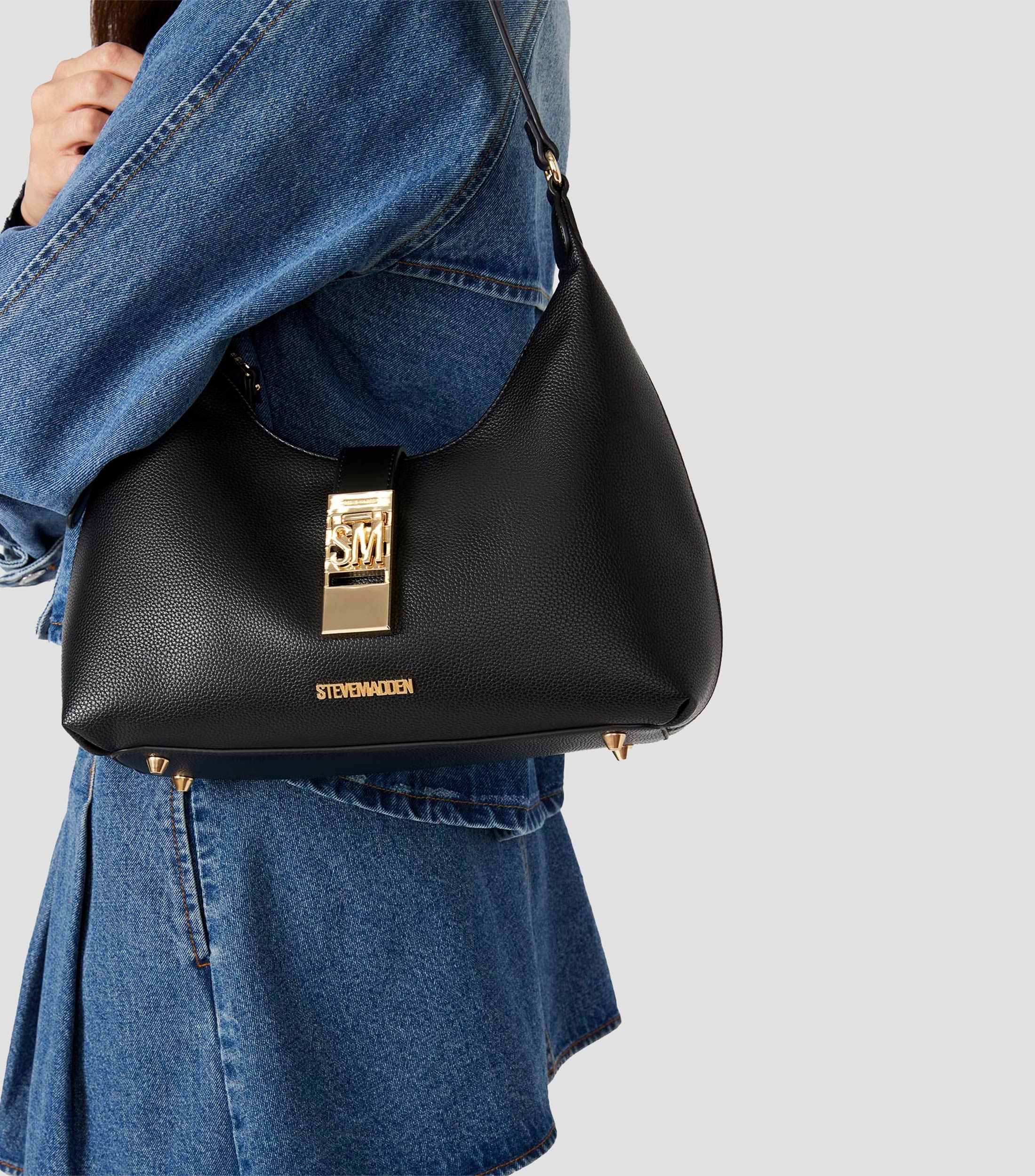 Bolso Hobo Bovie negro Mujer