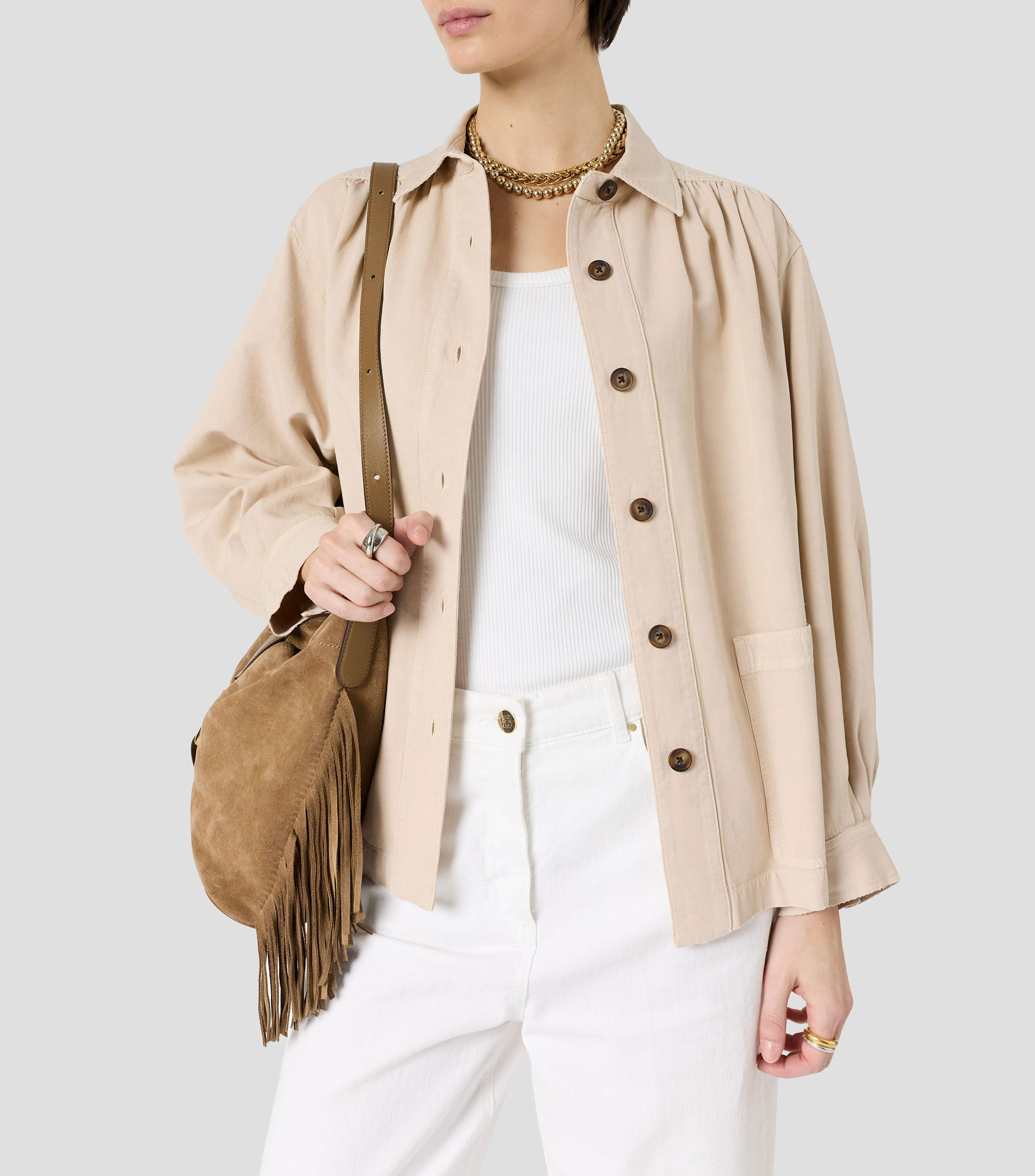 Saco liso Mujer