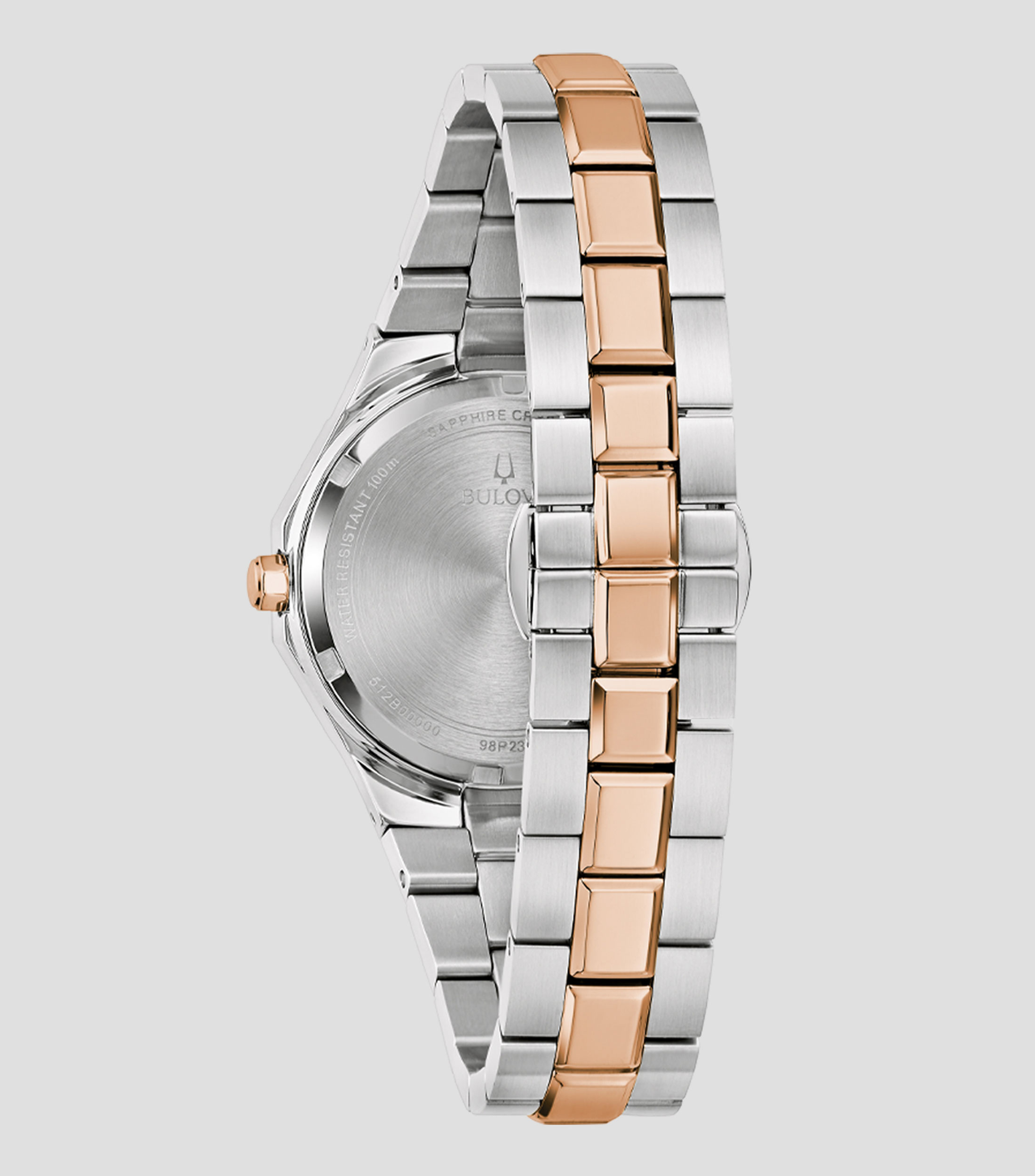 Reloj para Mujer, Clasicos, De Vestir, Plateado, Oro Rosa