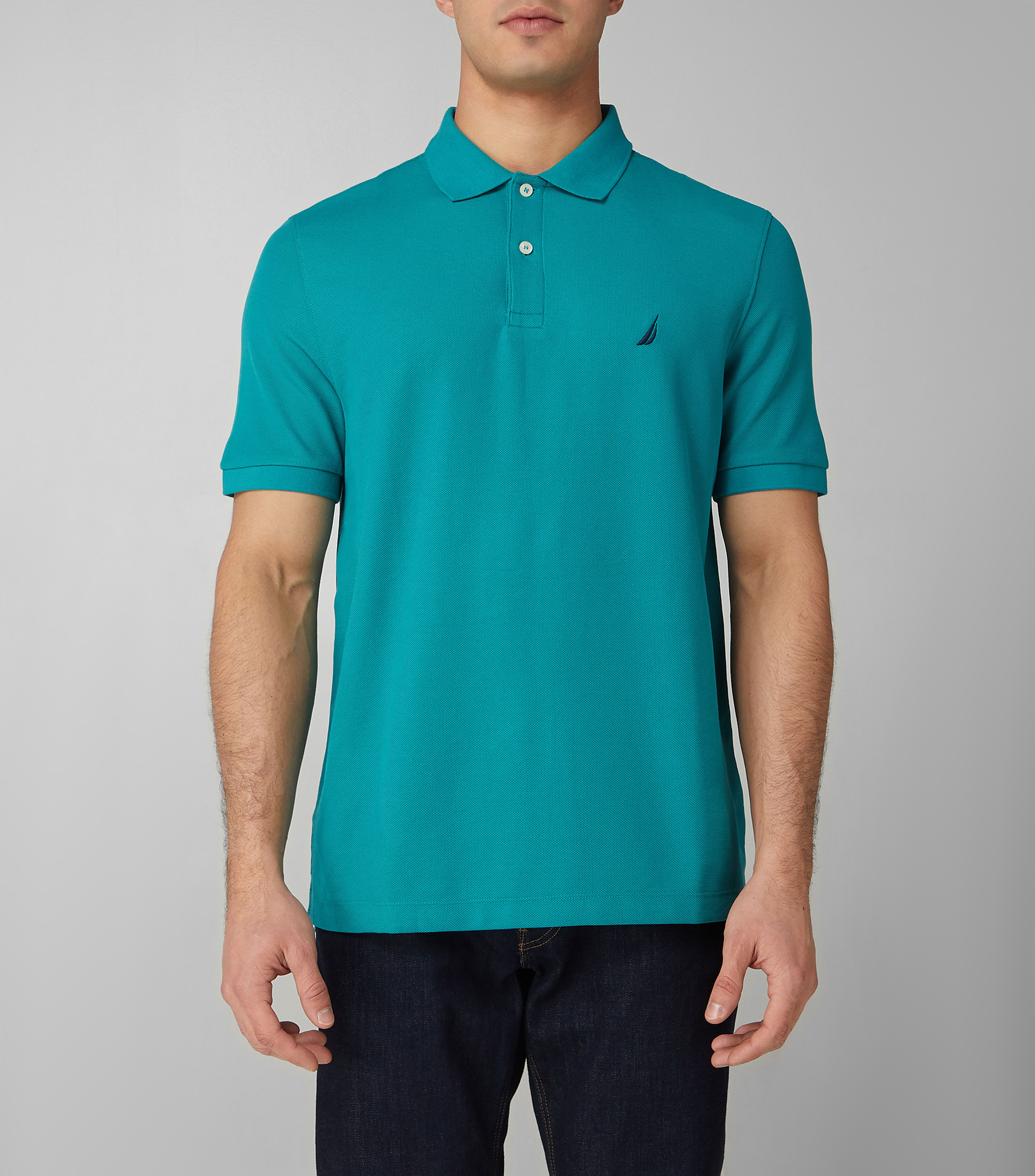 Nautica: Playera Tipo Polo Verde Manga corta Hombre El Palacio