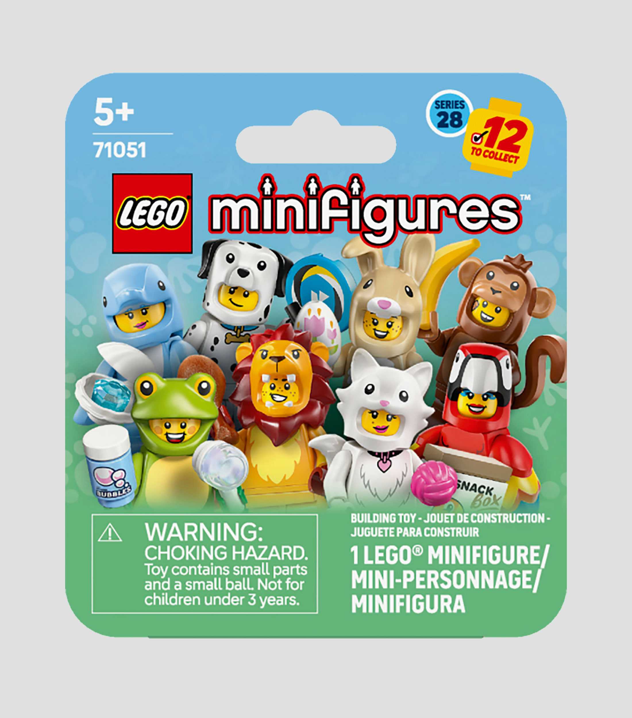 Lego Minifigures, Serie 28: Animales – Juguete sorpresa
