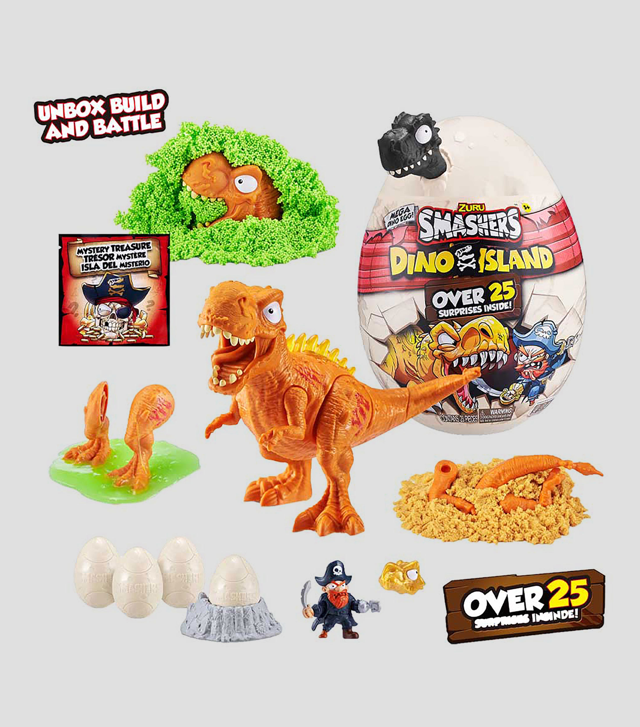 Playset Dino Island Mega Huevo de Dinosaurio