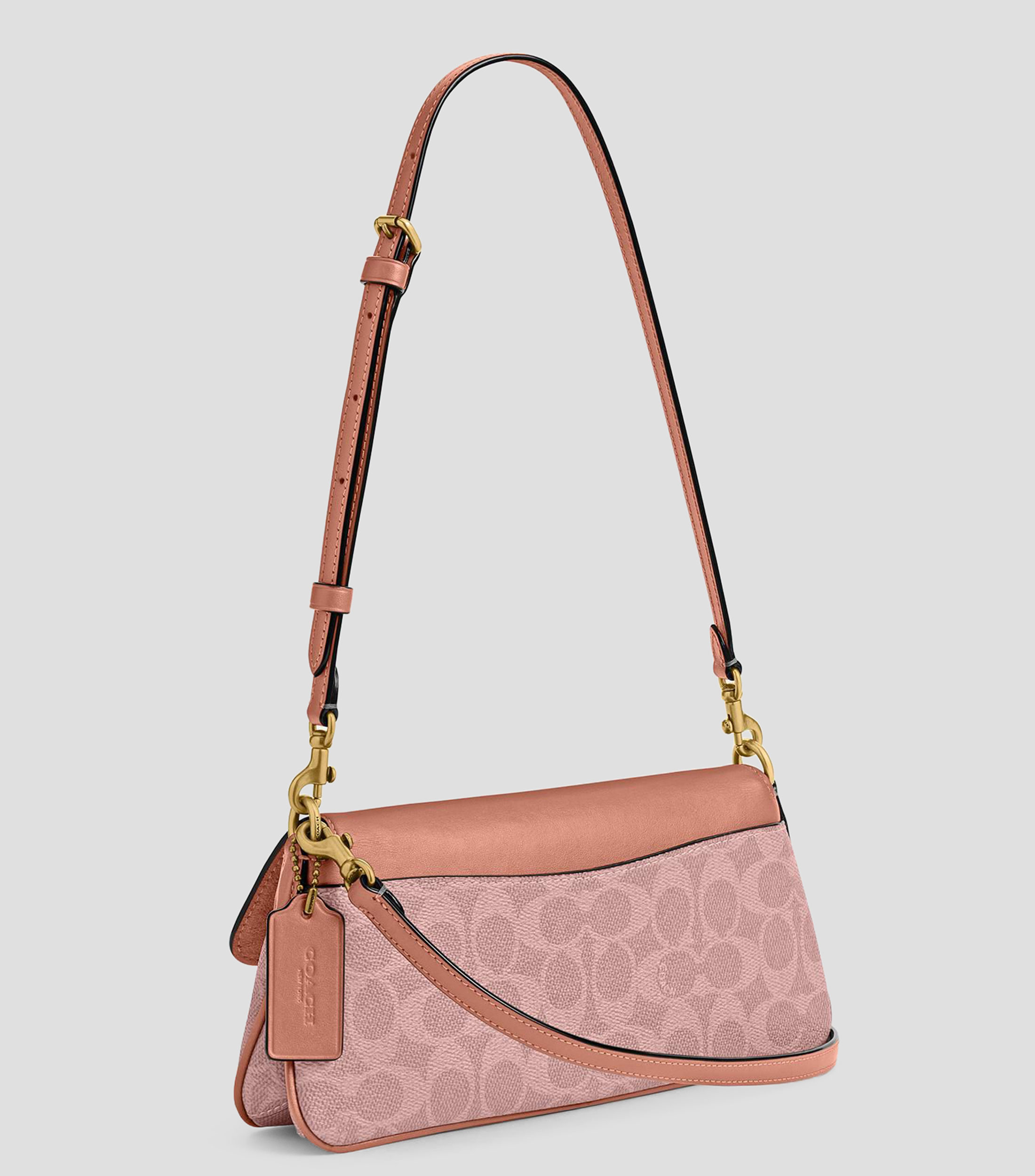 Bolsa shoulder en cuero Jet estampada Mujer