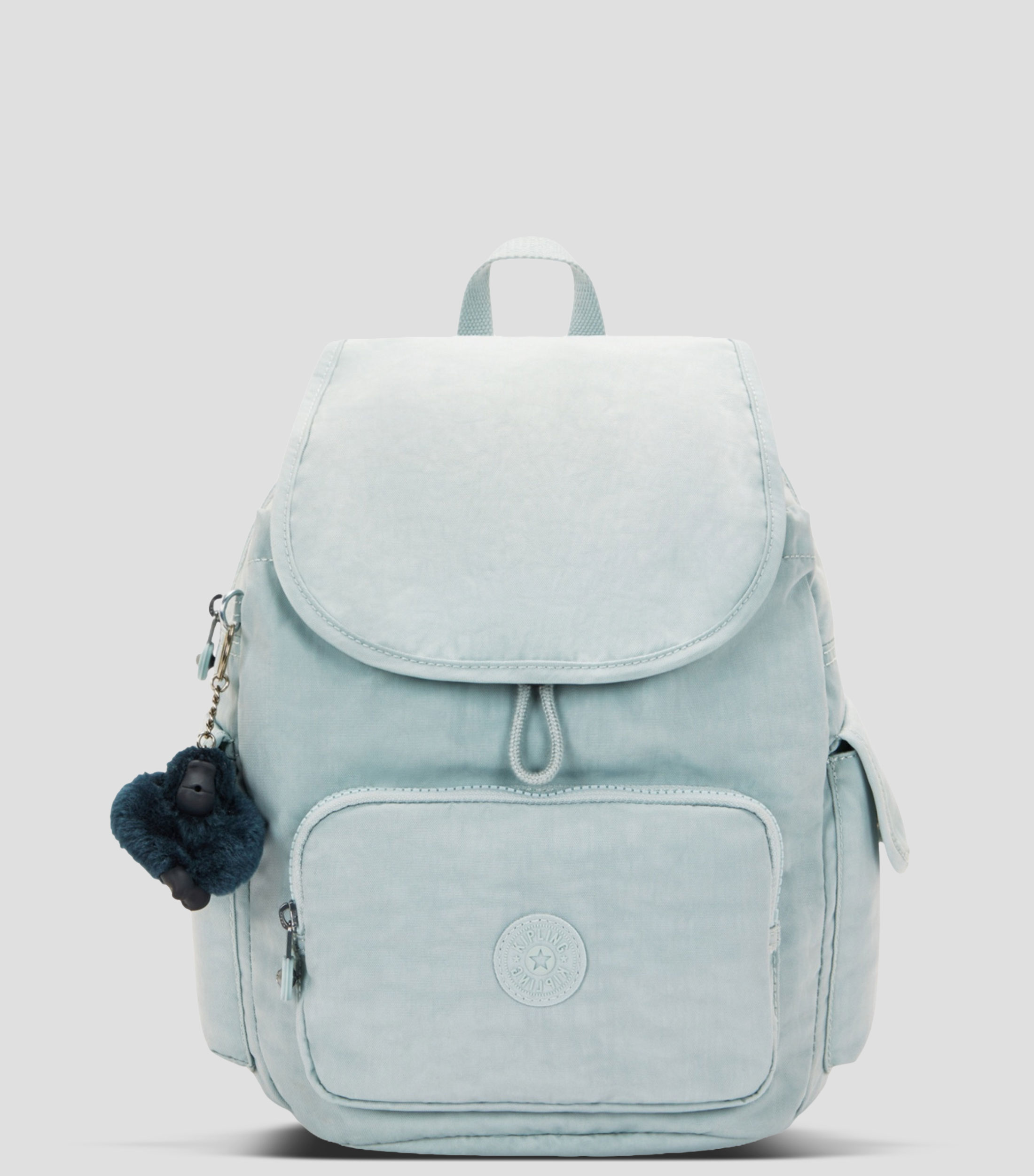 Mochila casual azul lisa Mujer