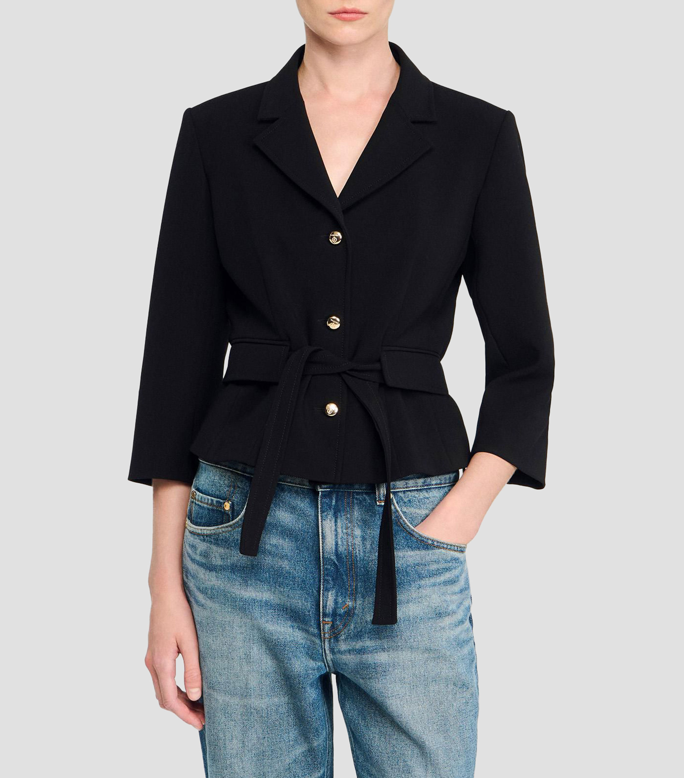 Saco liso Mujer