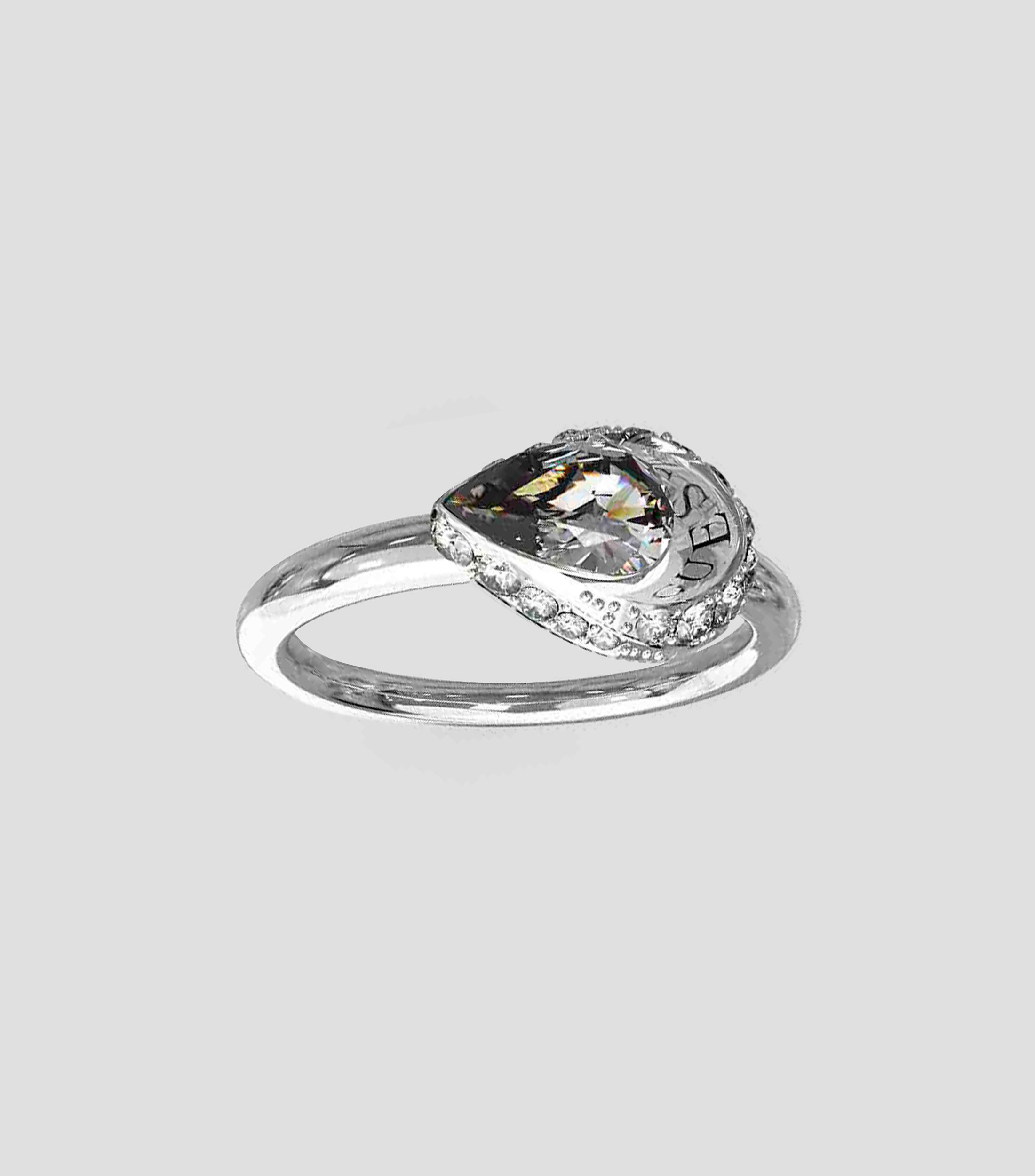 Anillo Lollipop con circonia Mujer