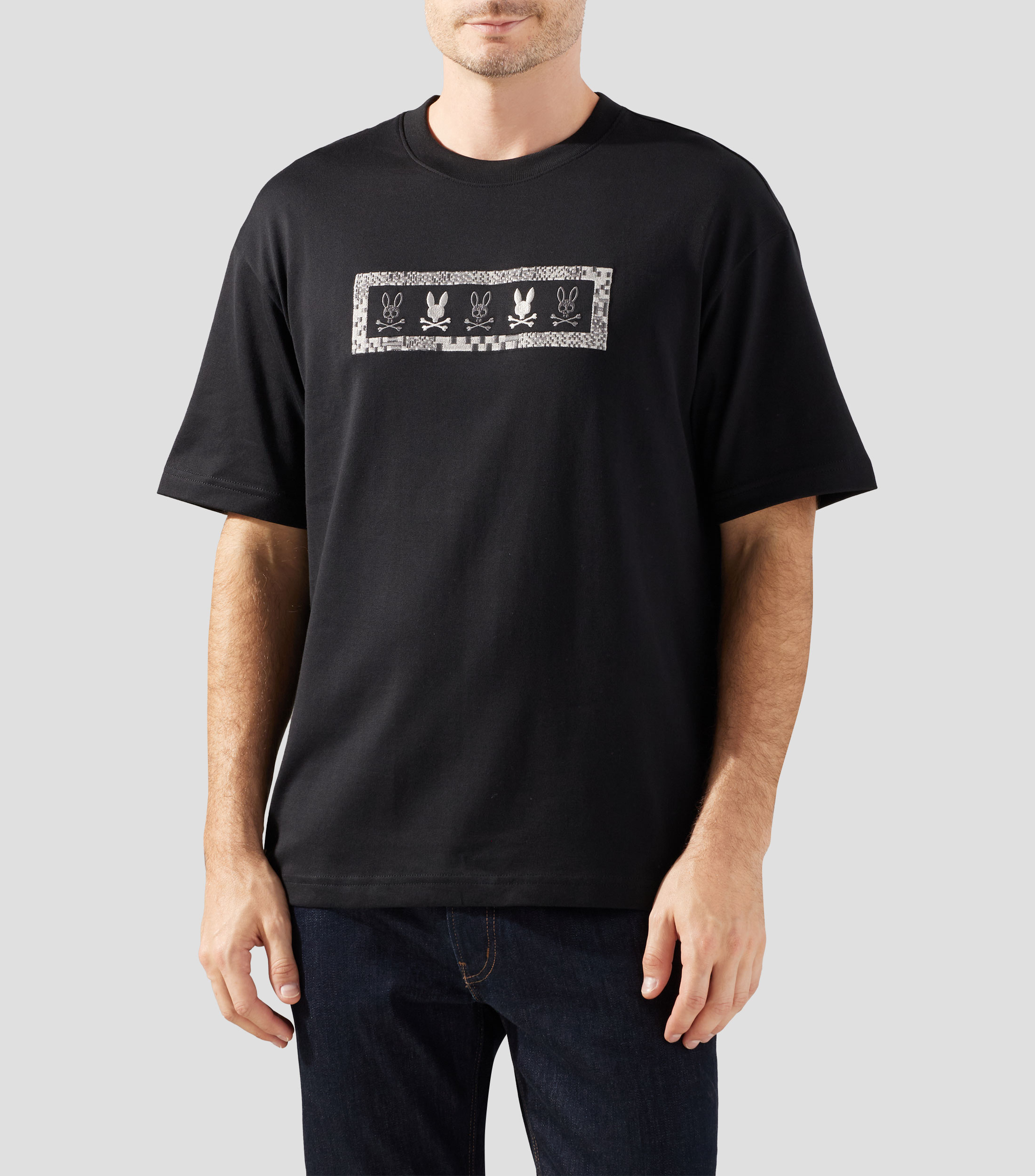 Playera cuello redondo manga corta fantasía Hombre