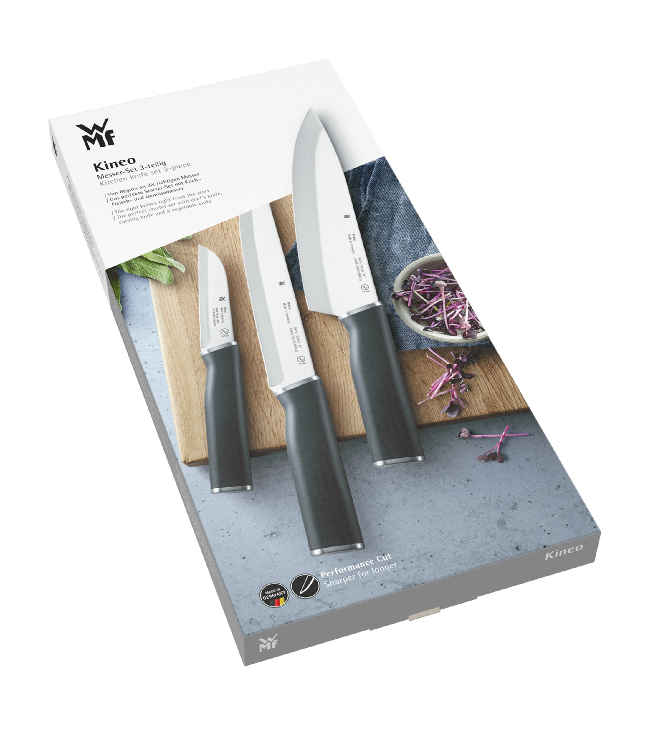 Set de cuchillos 3 Piezas para cocina Kineo