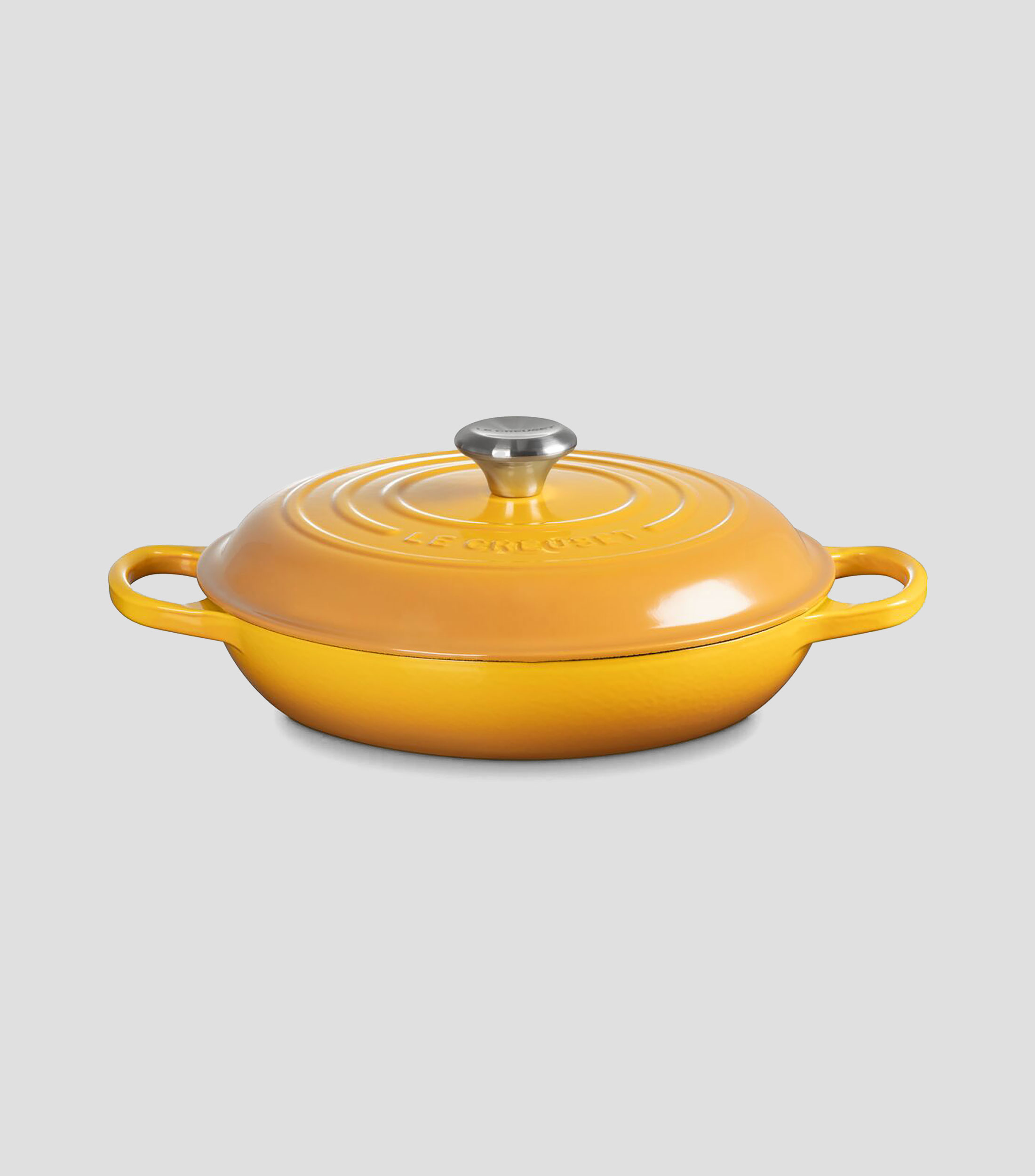 Cacerola en hierro colado Buffet 2.8 L amarillo
