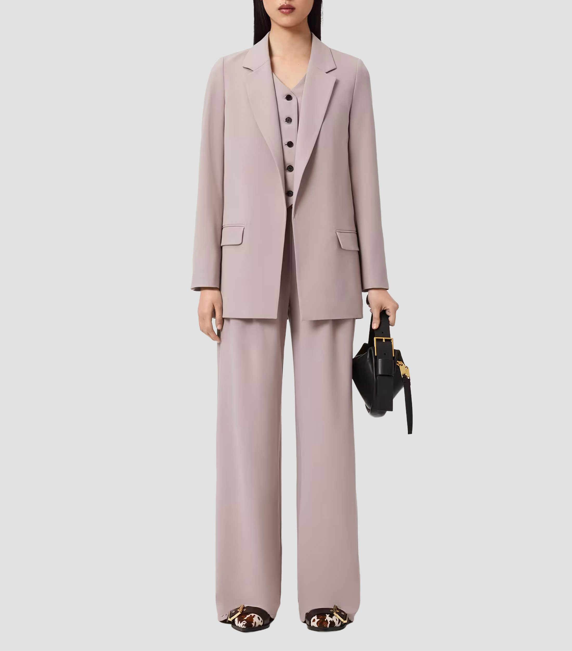 Blazer liso Mujer