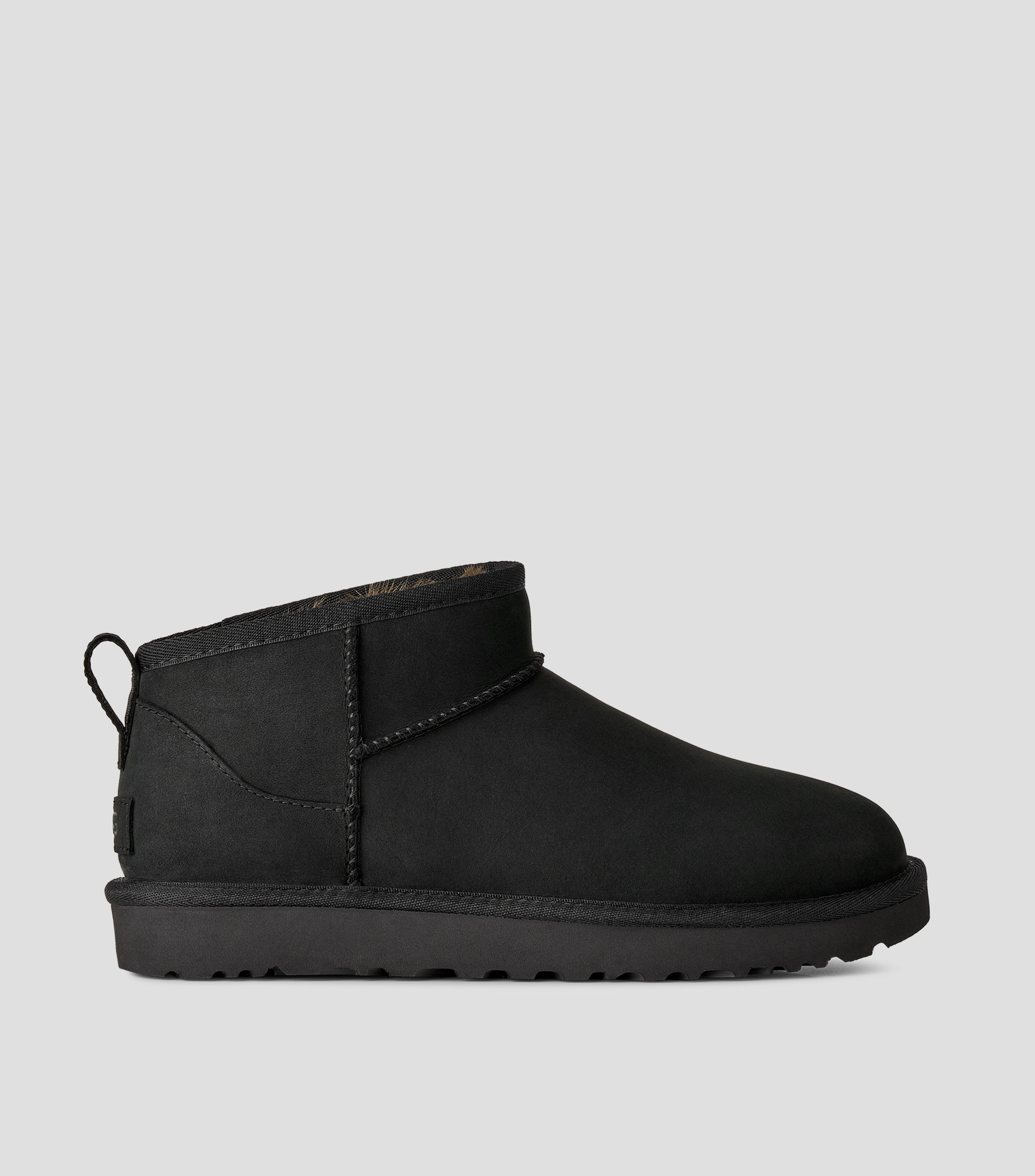 Botines Classic Ultra Mini Nubuck de cuero Mujer