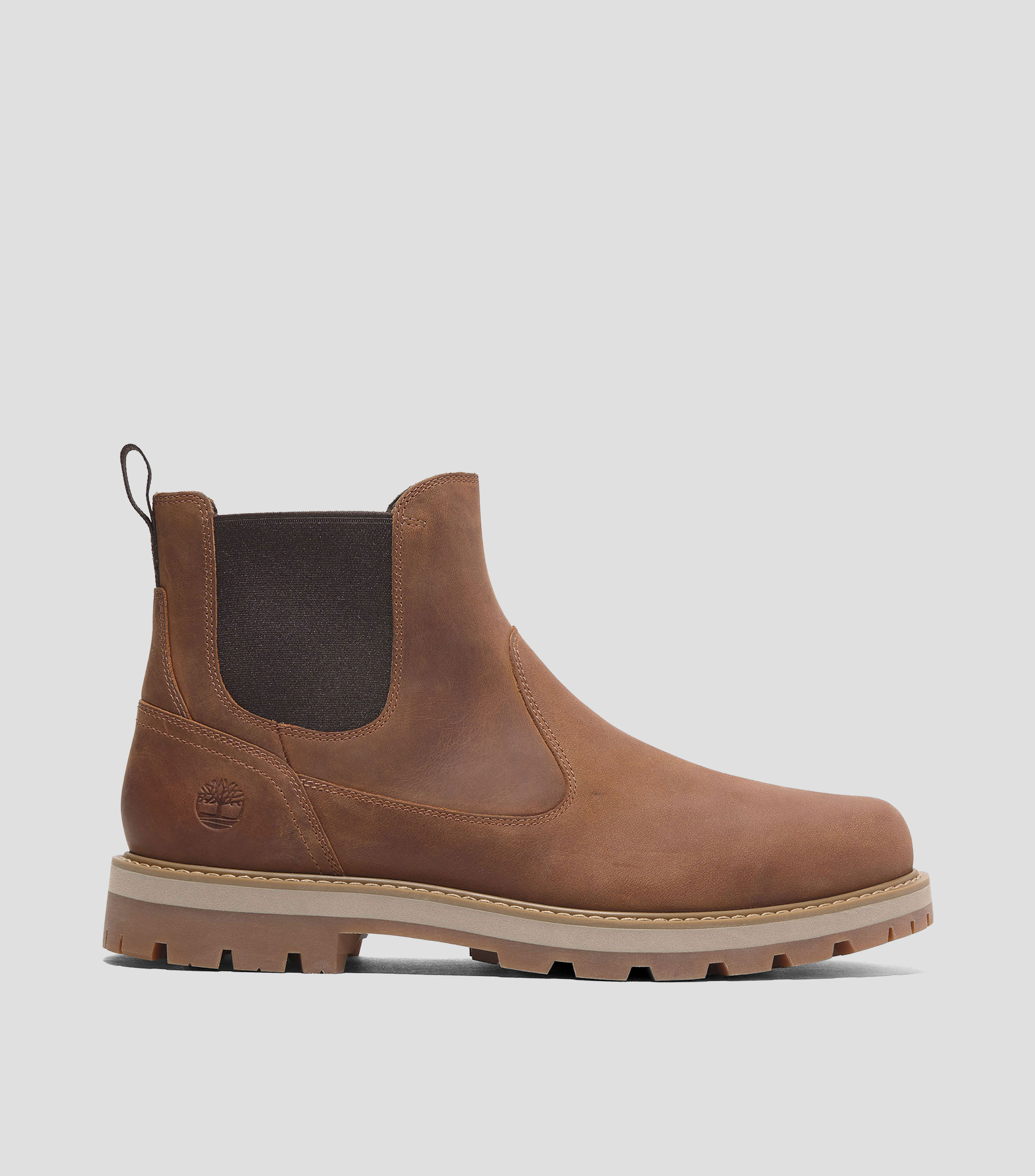 Botas chelsea medias en piel Hombre