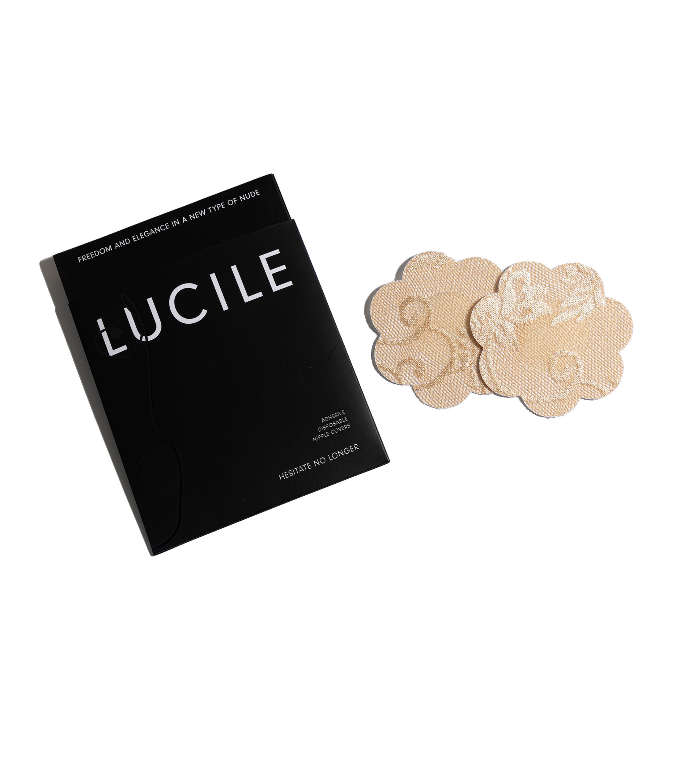 Set 3 Cubre Pezones con Encaje Floral Mujer