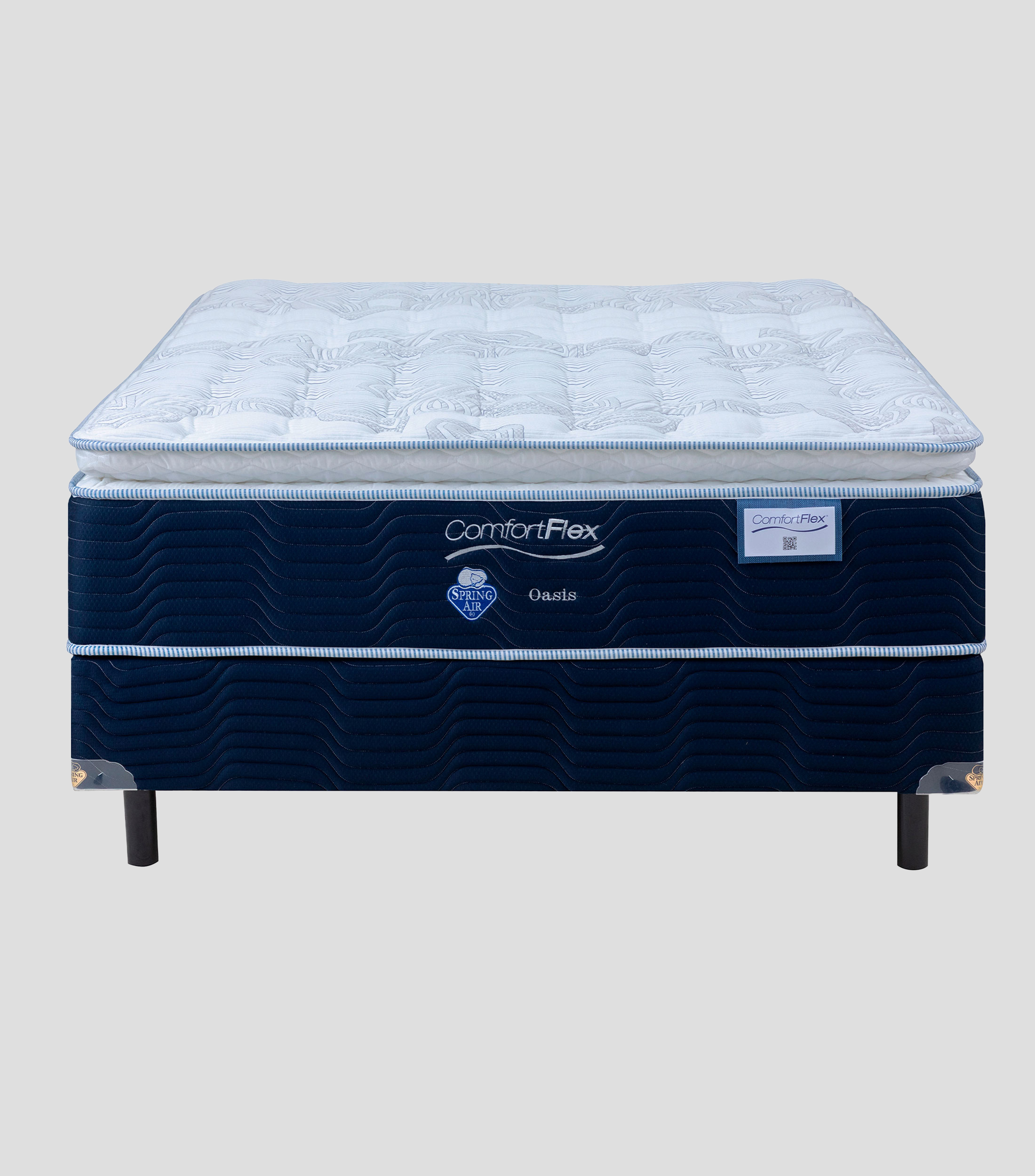 Set de Colchon y Box Oasis King Size