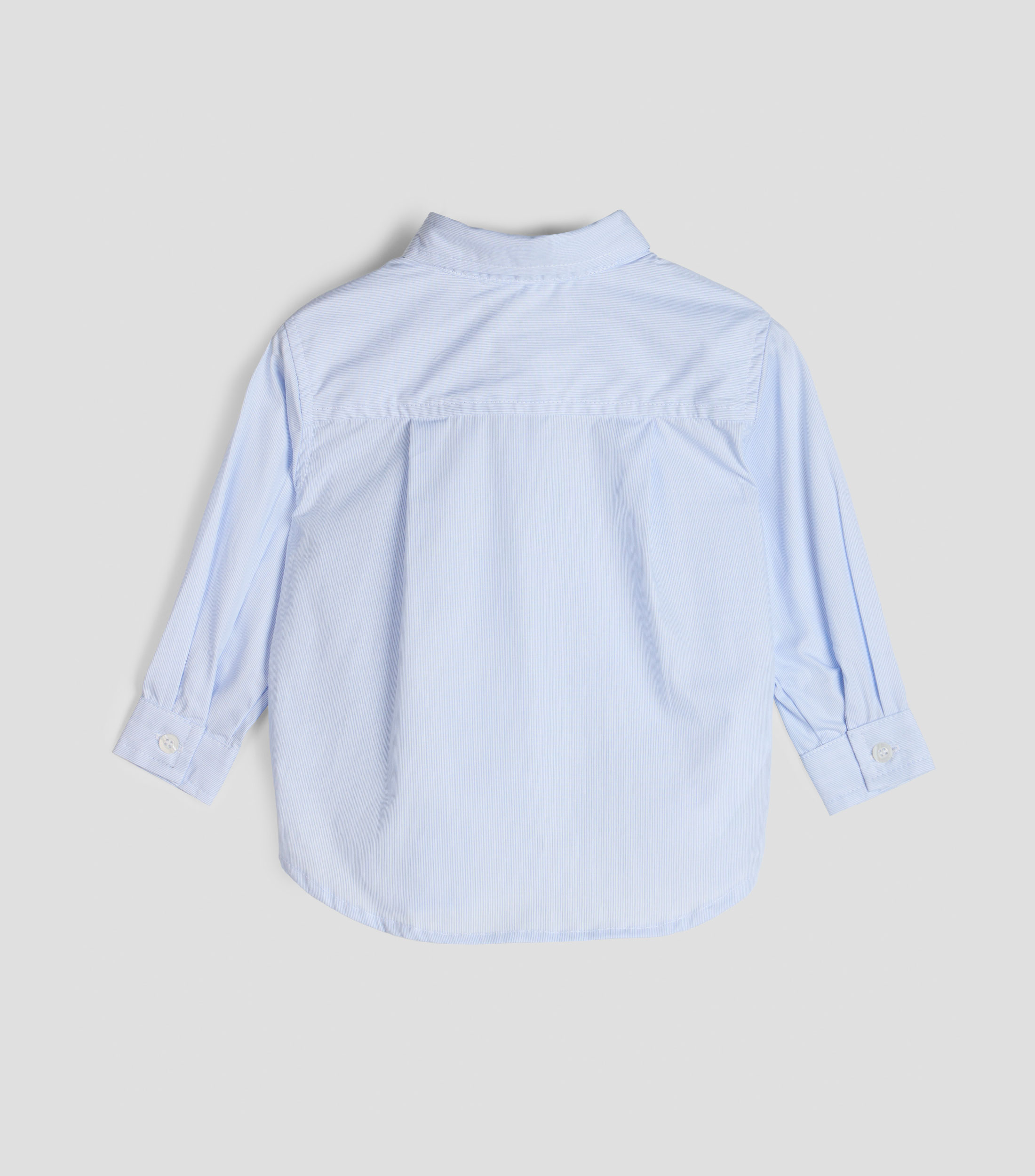 Camisa a rayas manga larga Bebé