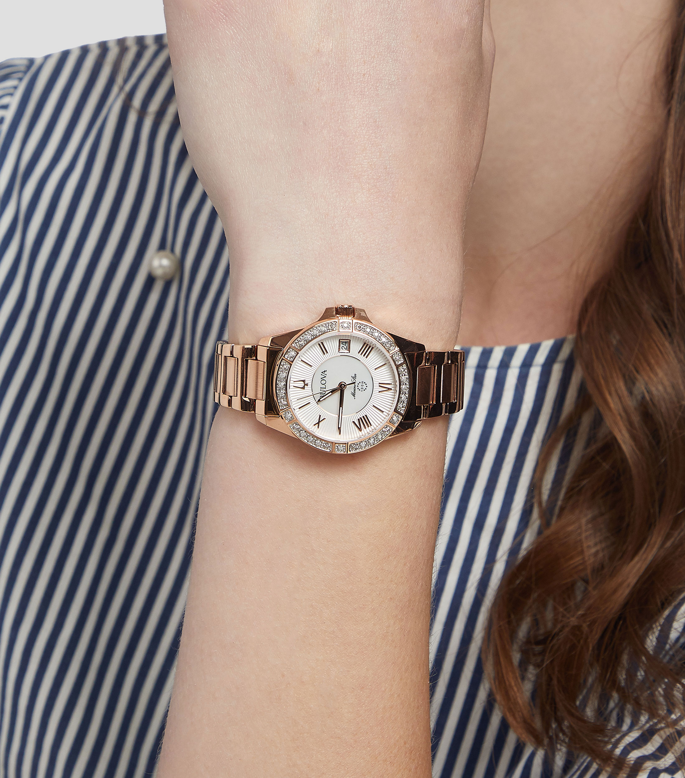 Reloj para Mujer Marine Star Casual, Oro rosa