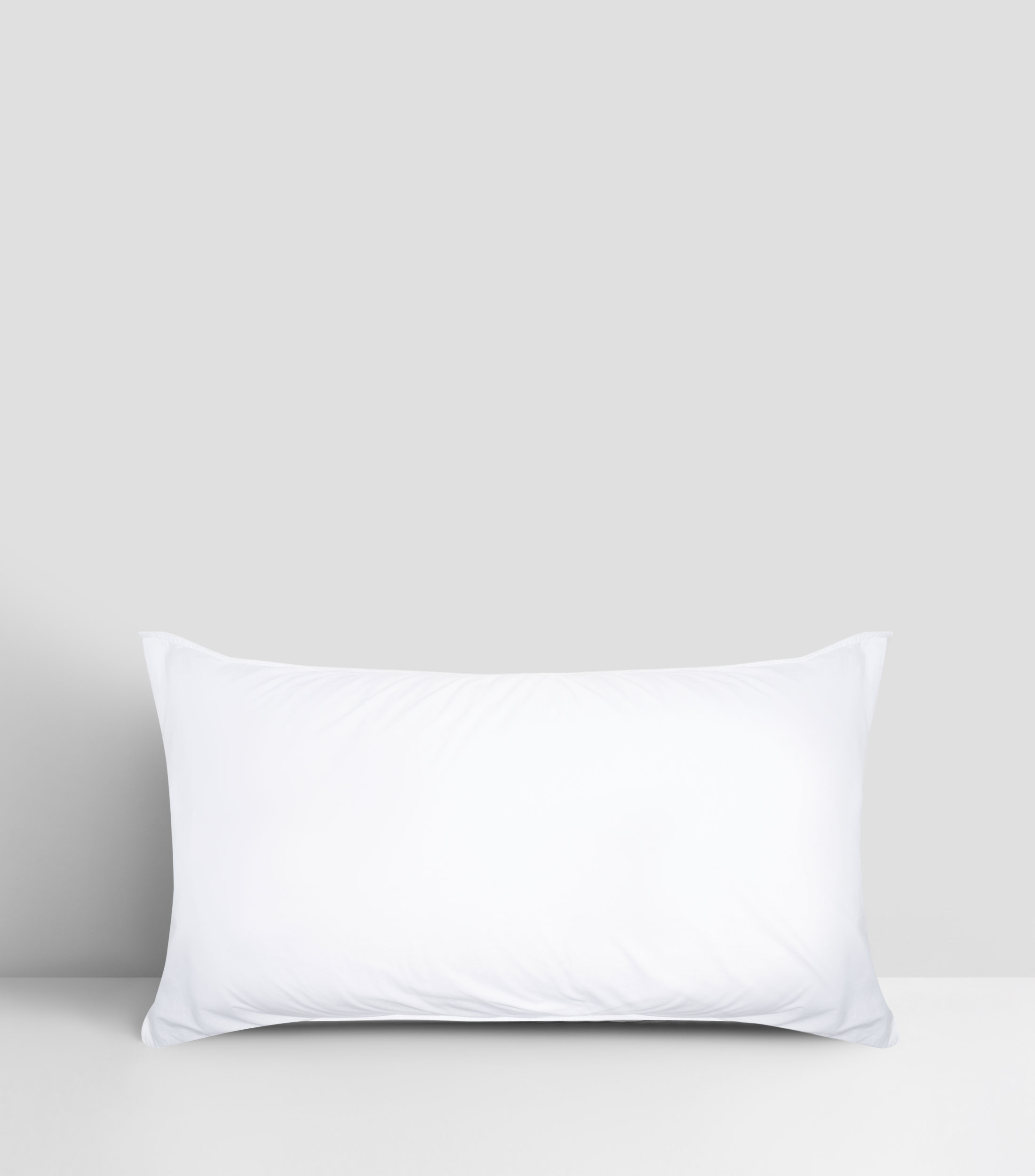 Funda Decorativa Percal Stone Wash King Size Blanca