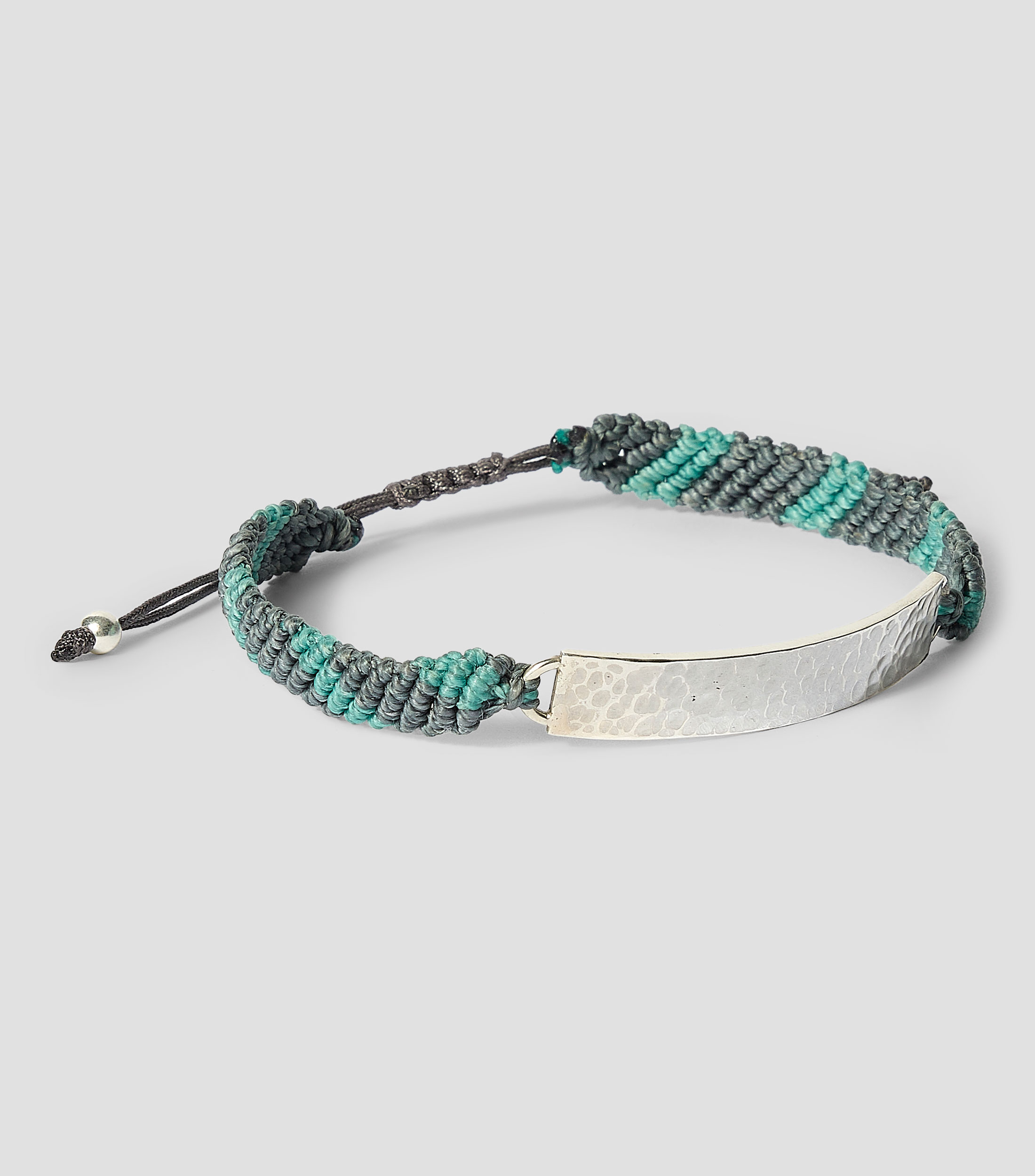 Pulsera en plata .925 placa Unisex