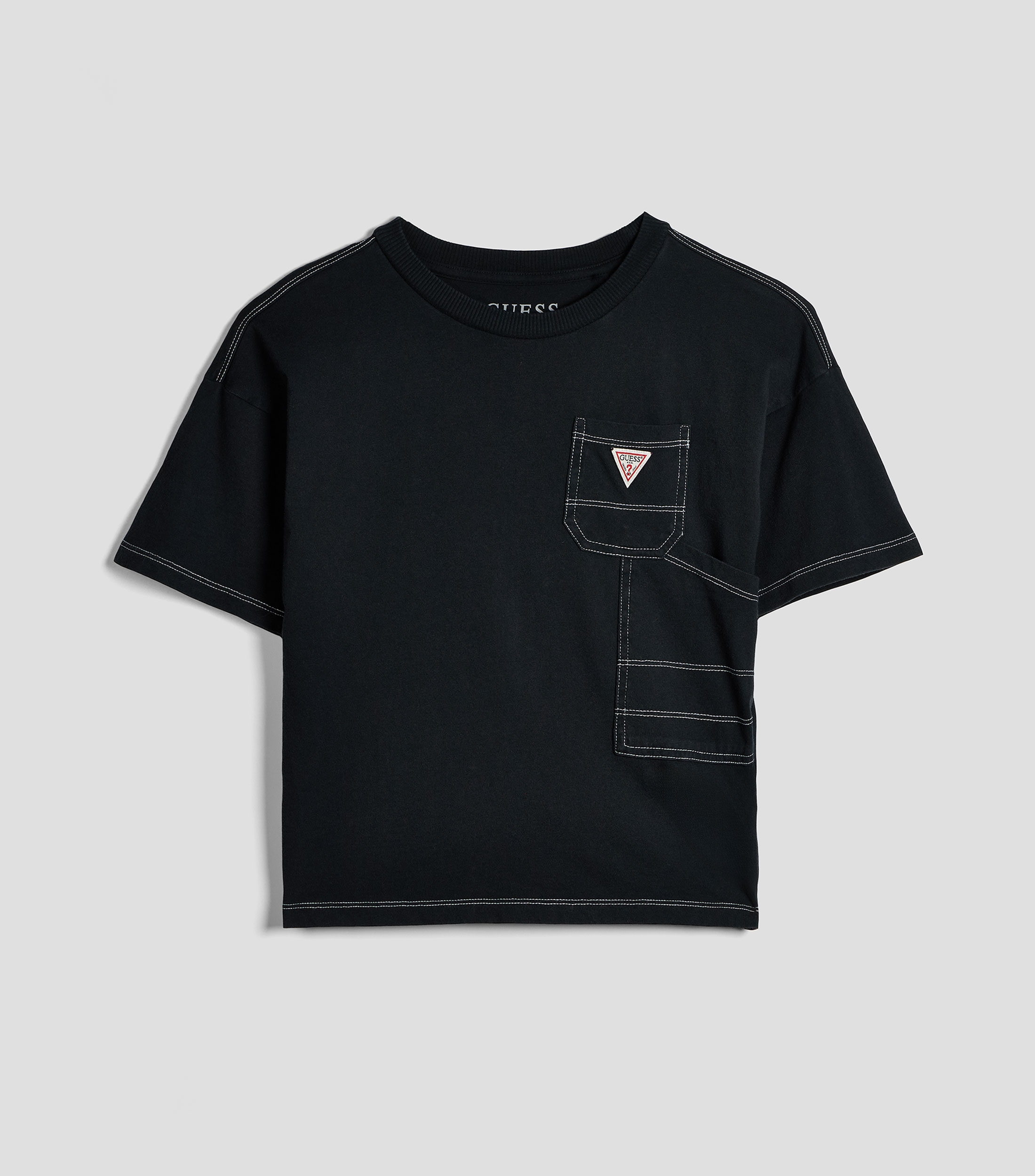 Playera cuello redondo manga corta lisa Niño