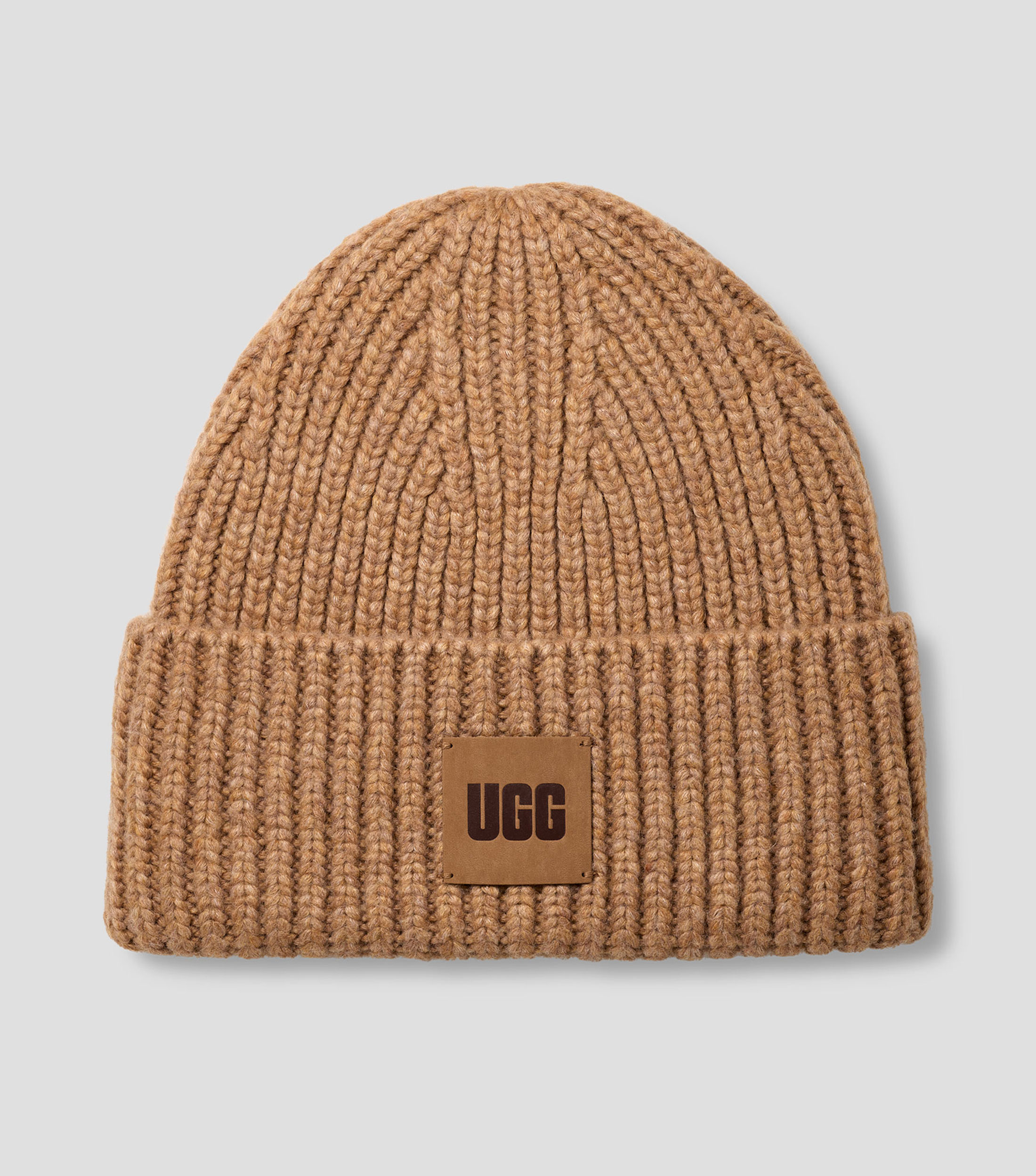 Gorro en tejido de punto liso Hombre