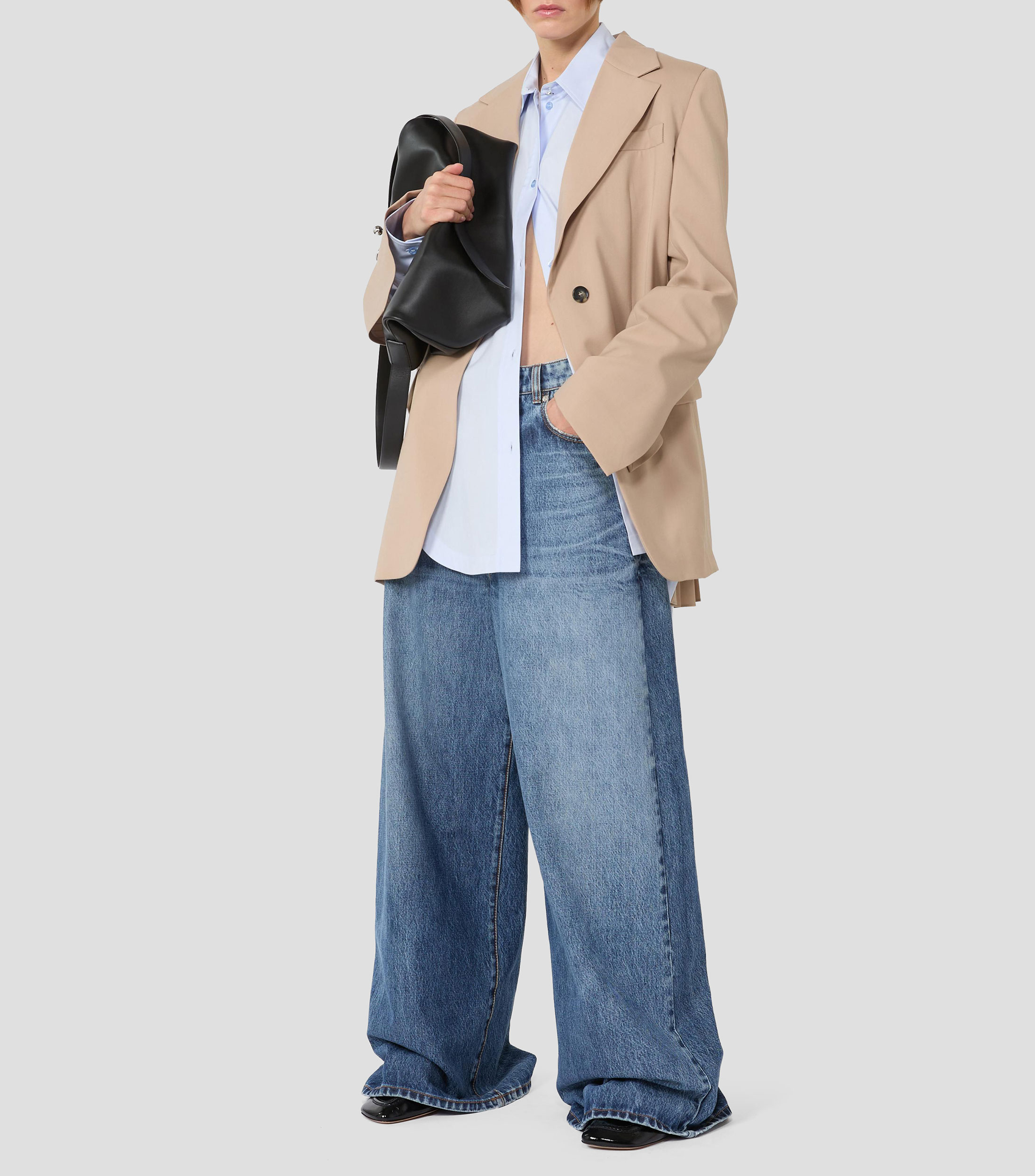 Saco liso Mujer