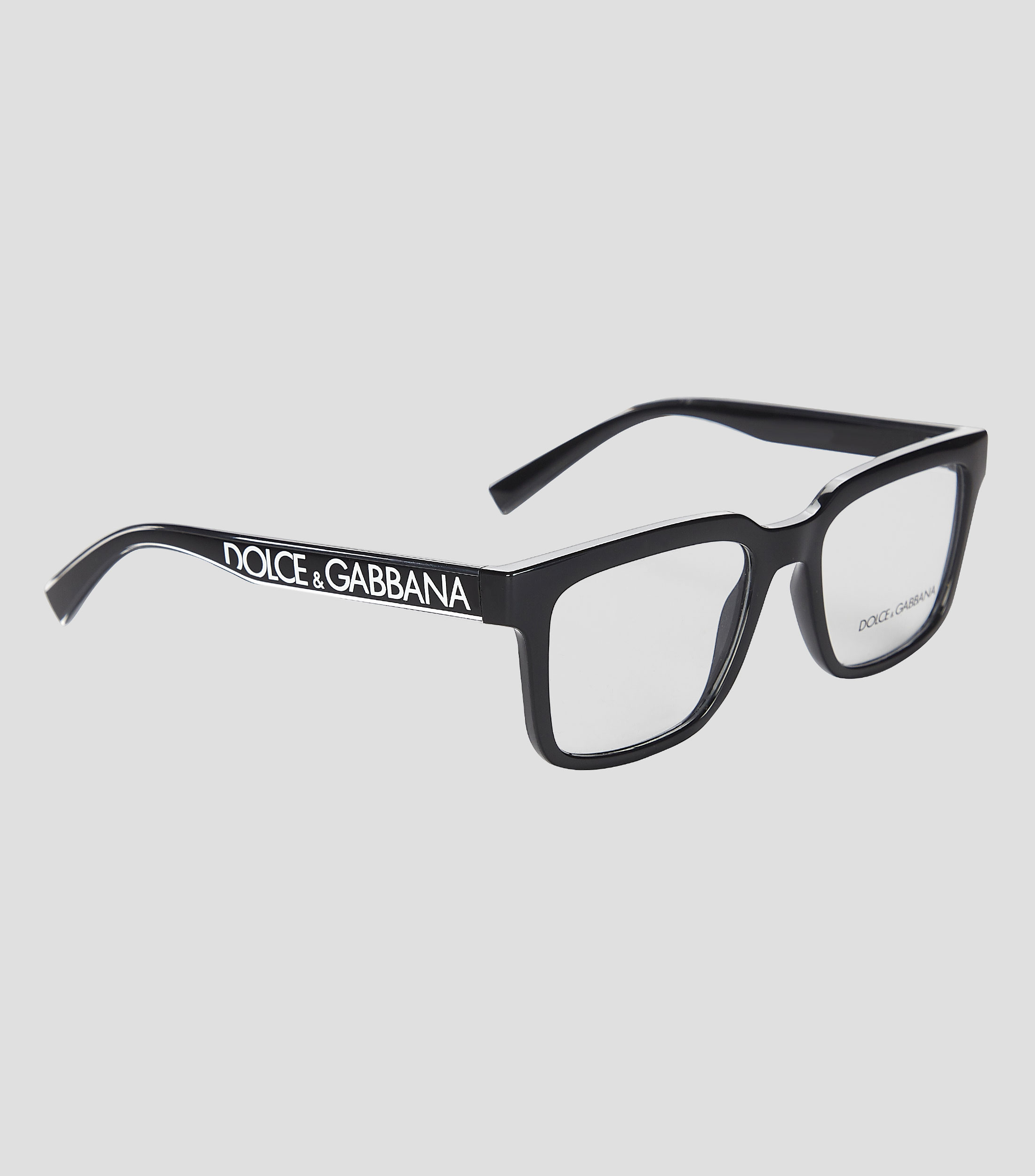 Lentes oftálmicos cuadrados Negro Hombre
