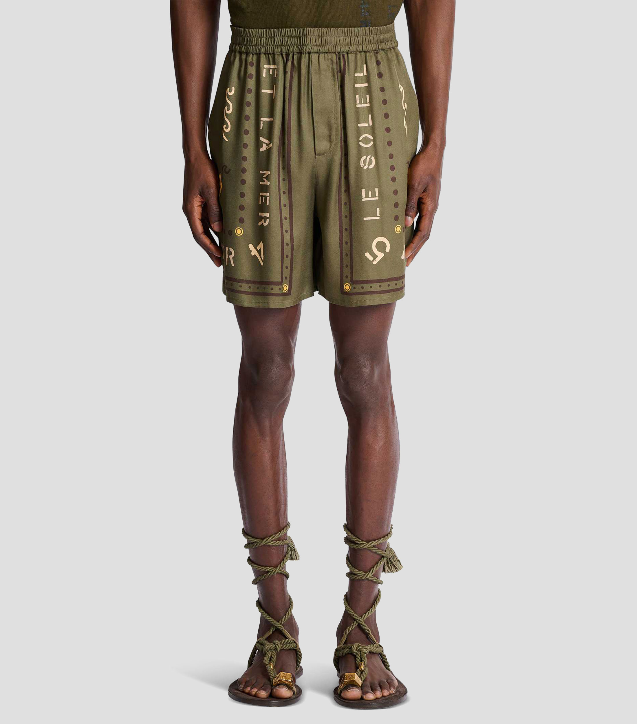 Short estampado Hombre