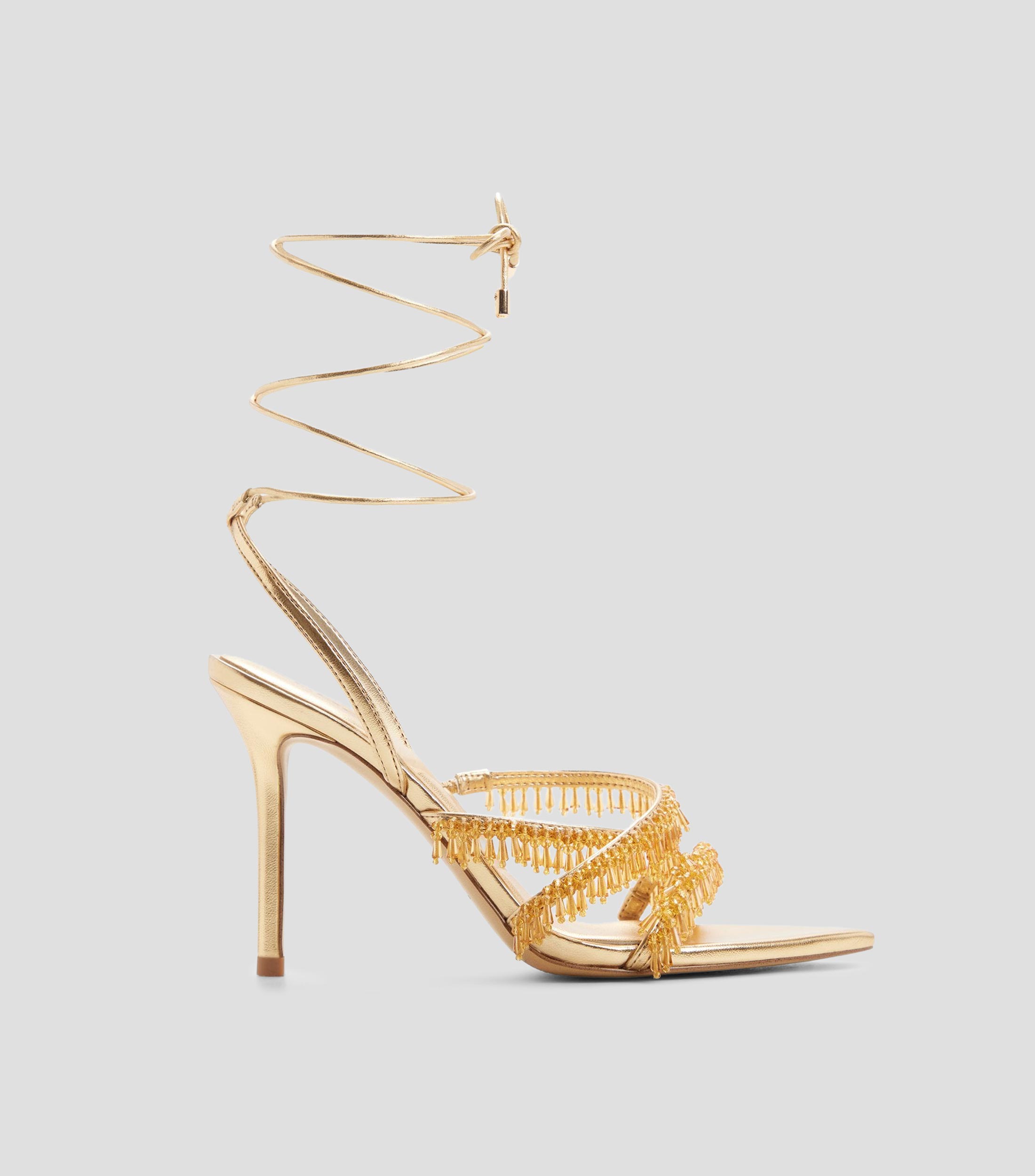 Sandalias con tacón alto de aguja Flaming Mujer