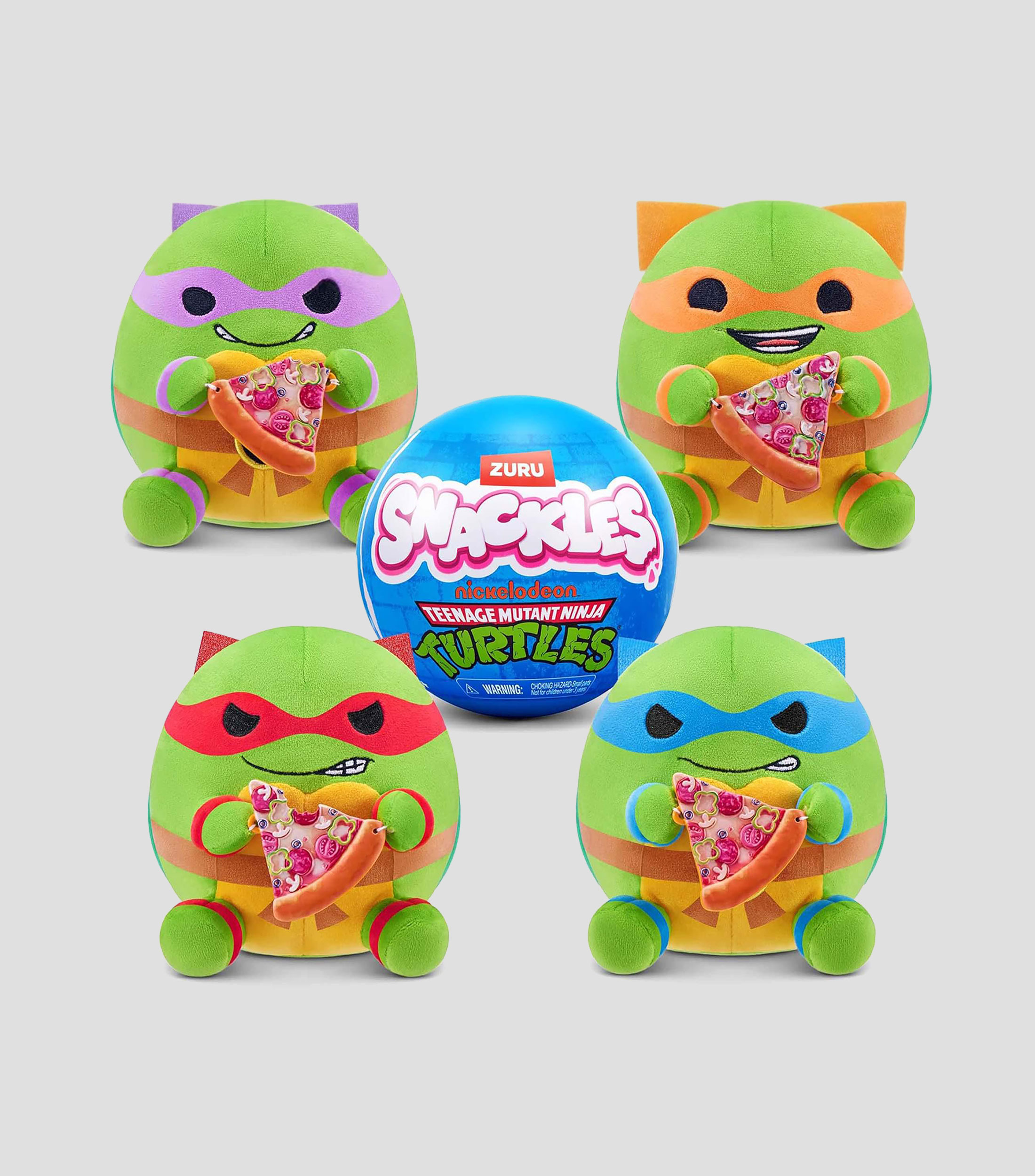 Juguete sorpresa Snackles Teenage Mutant Ninja Turtles Series 1