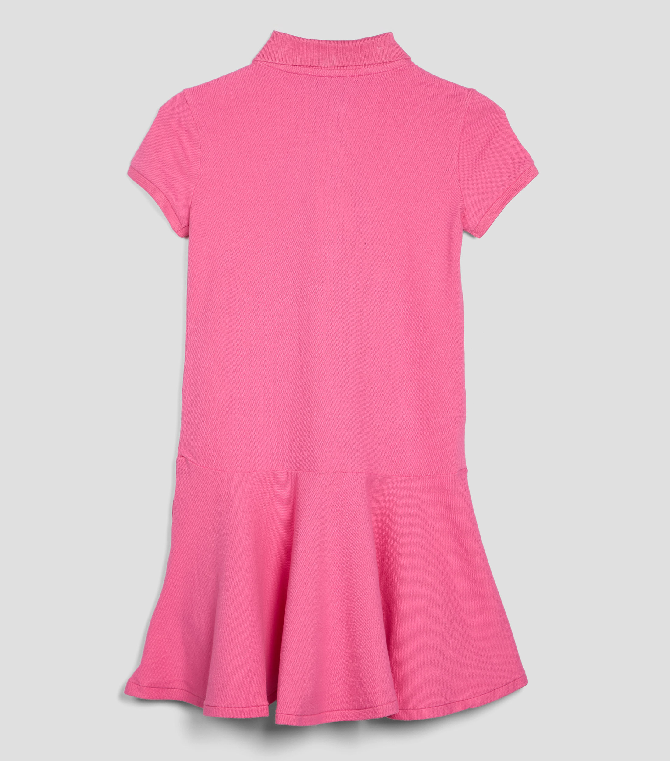 Vestido liso con logo Niña