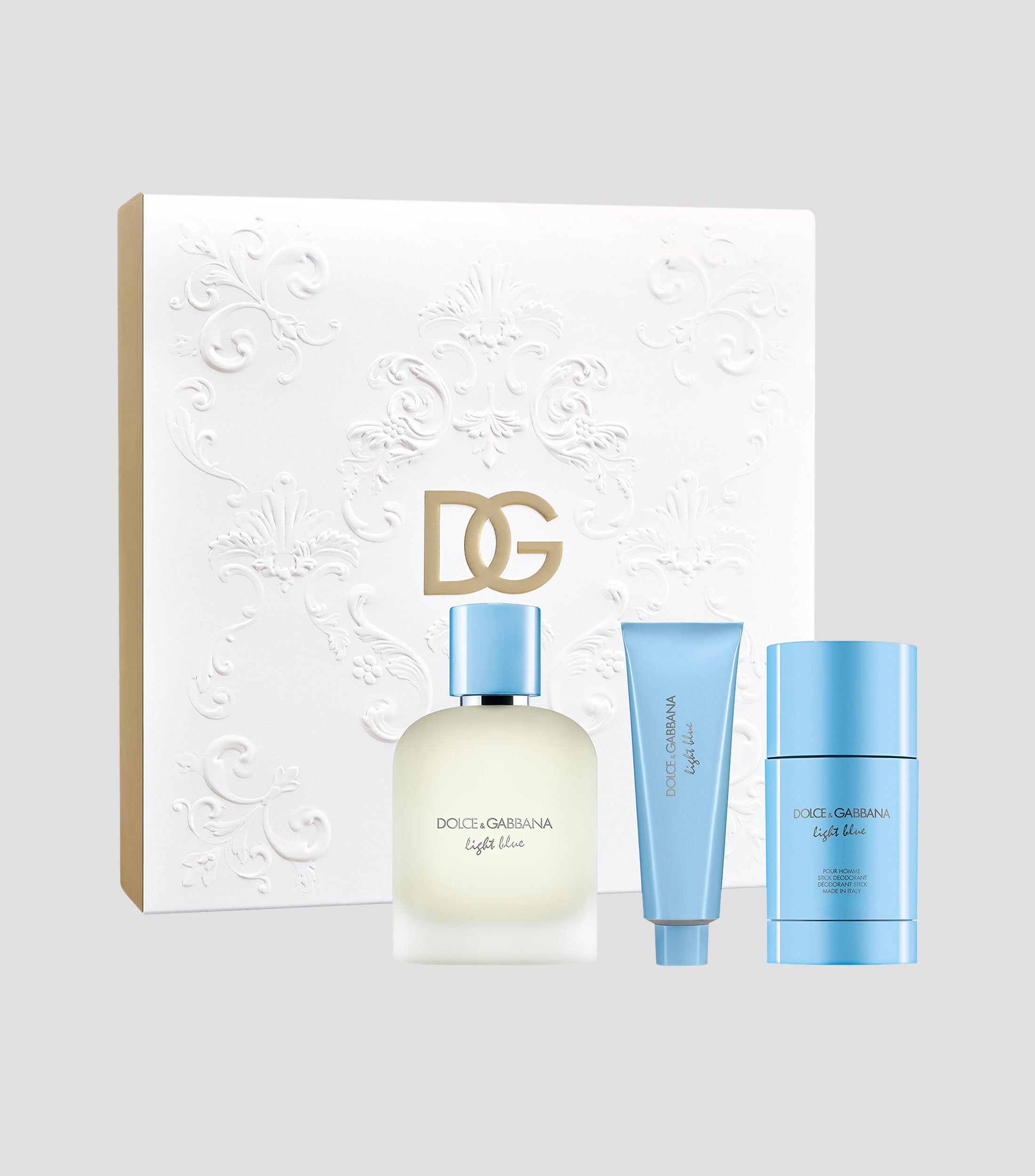 Set Light Blue Pour Homme Hombre