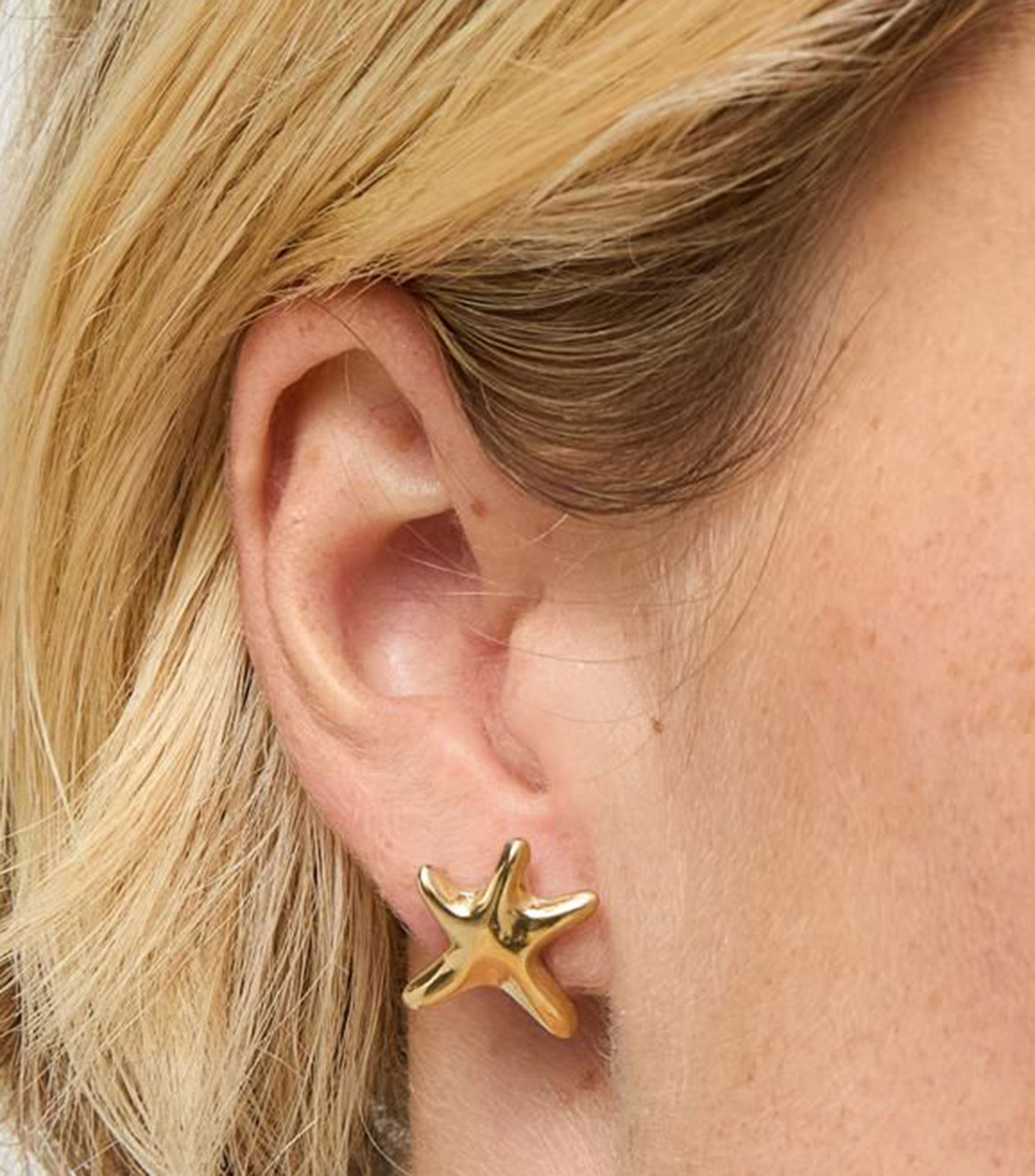 Aretes estrella Mujer
