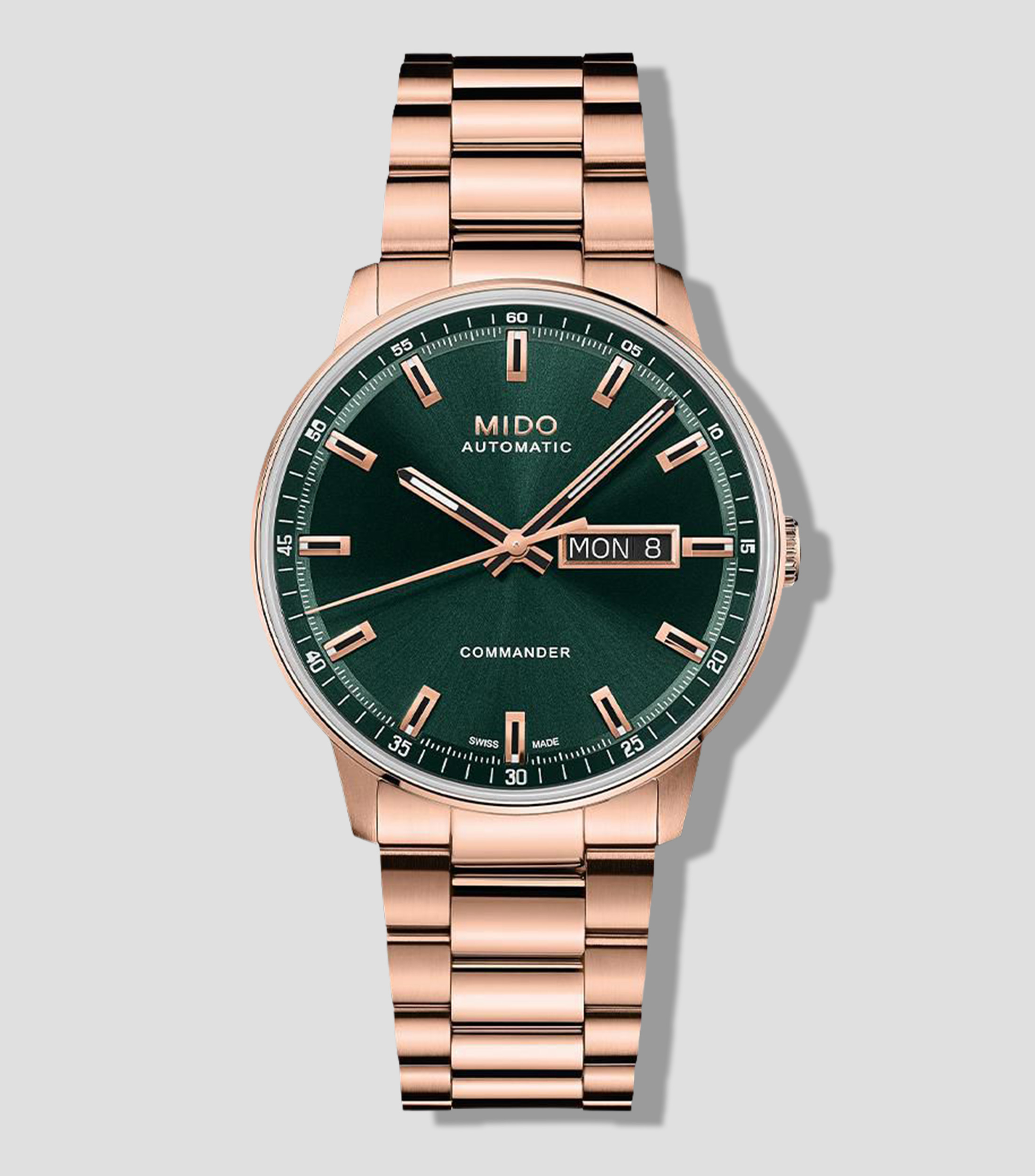 Reloj Hombre Commander casual Oro rosa