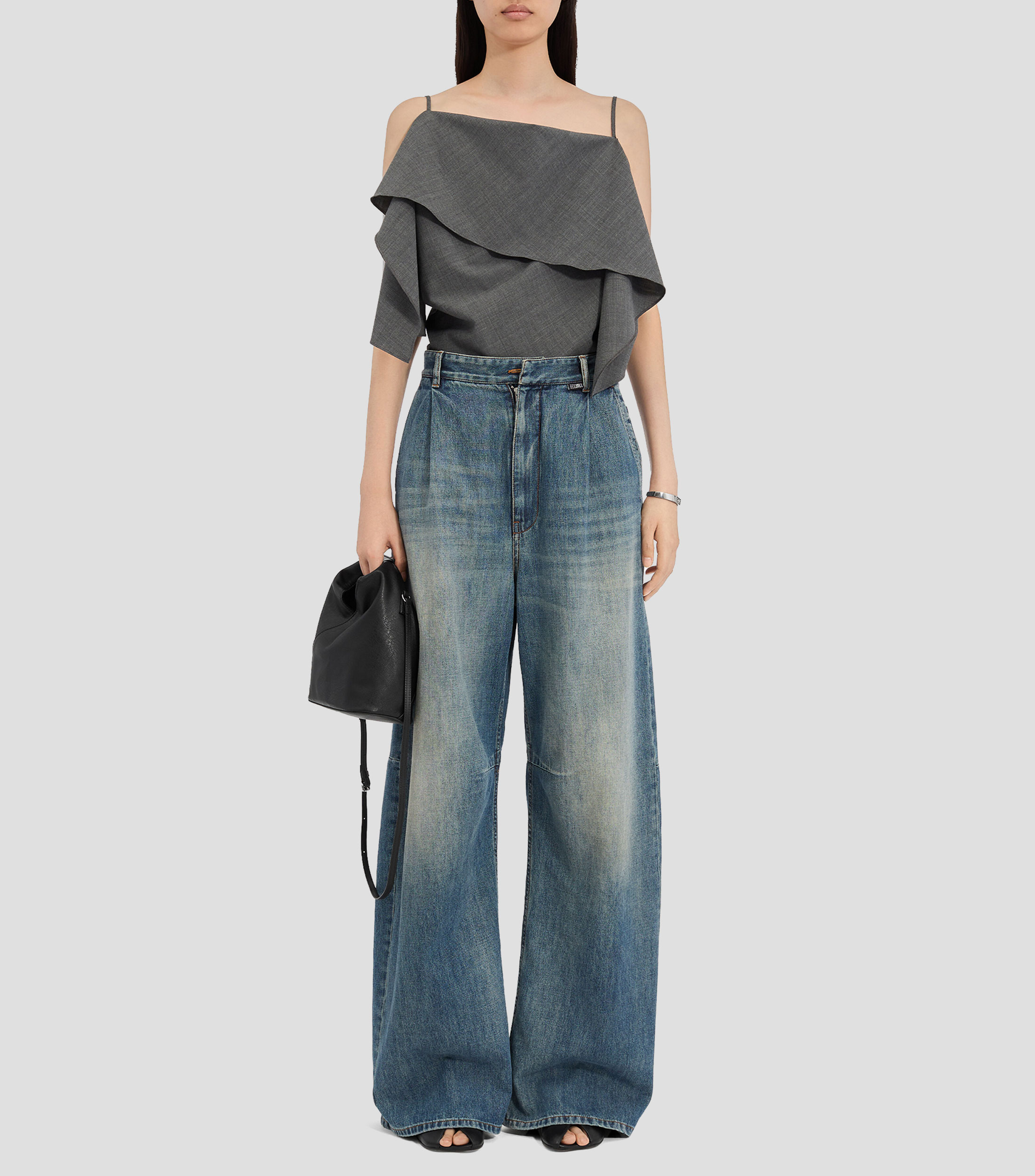 Jeans amplio Mujer