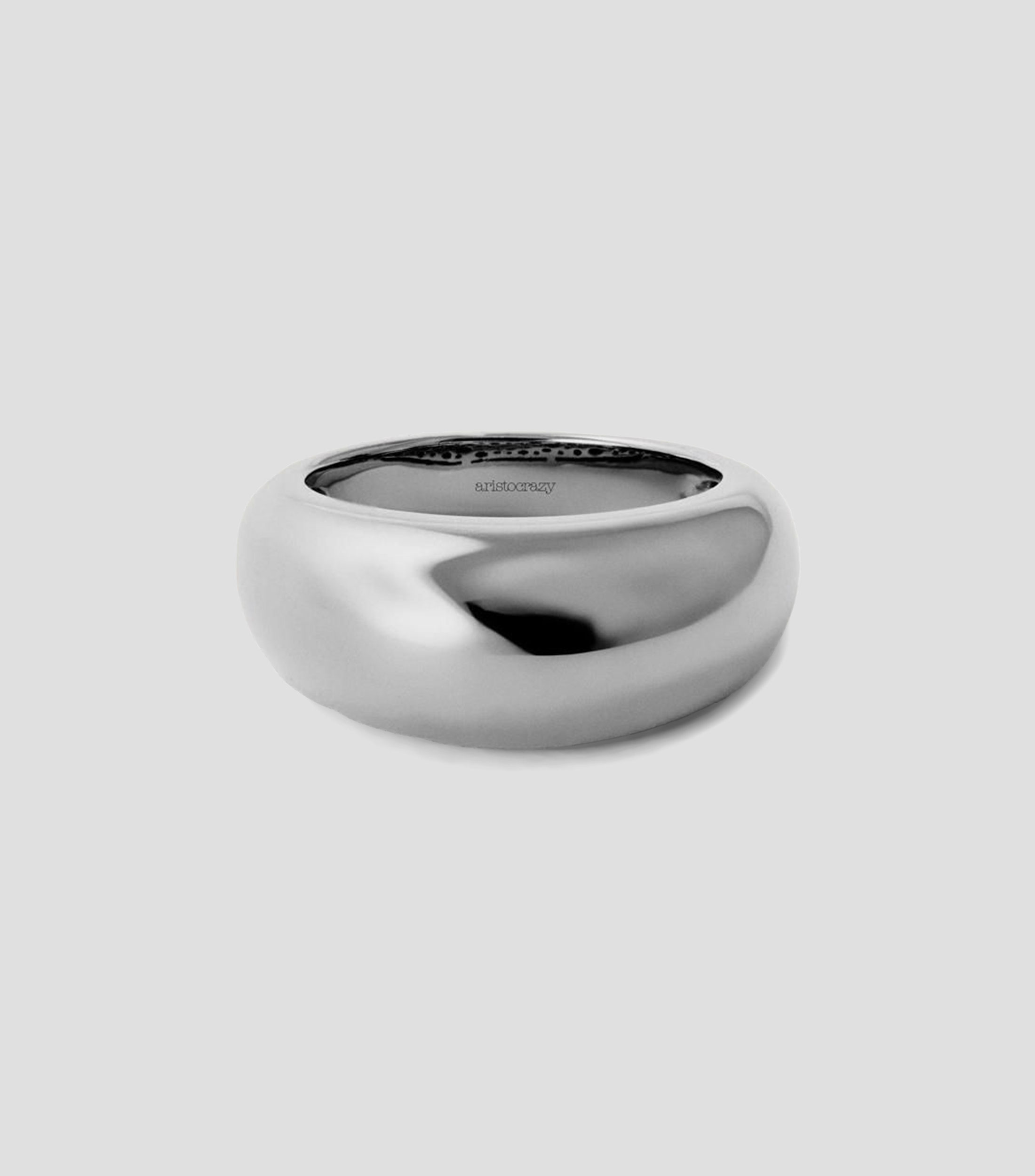 Anillo en Plata .925 abombado Mujer