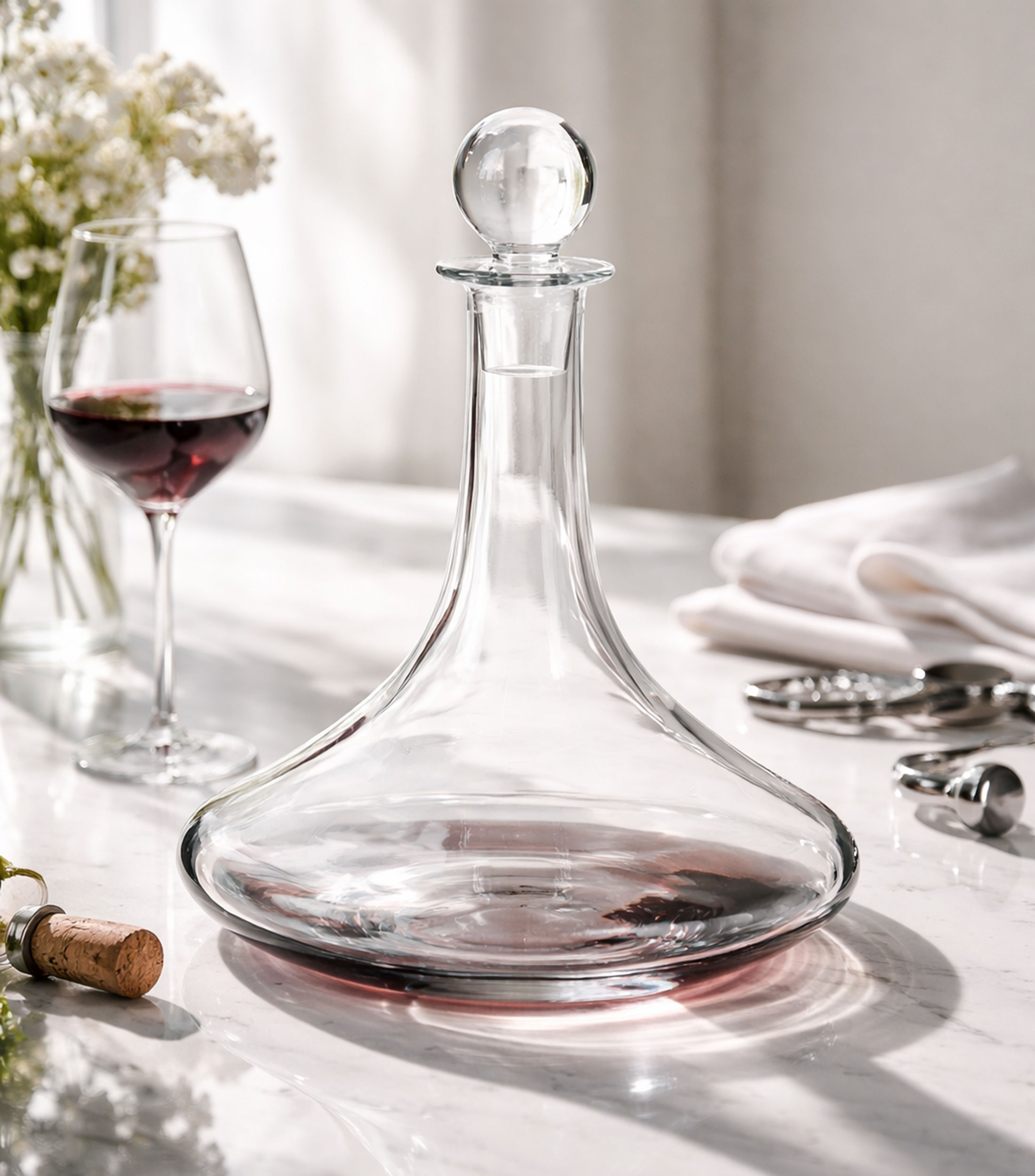 Botella Decantador Vinobile de Vidrio