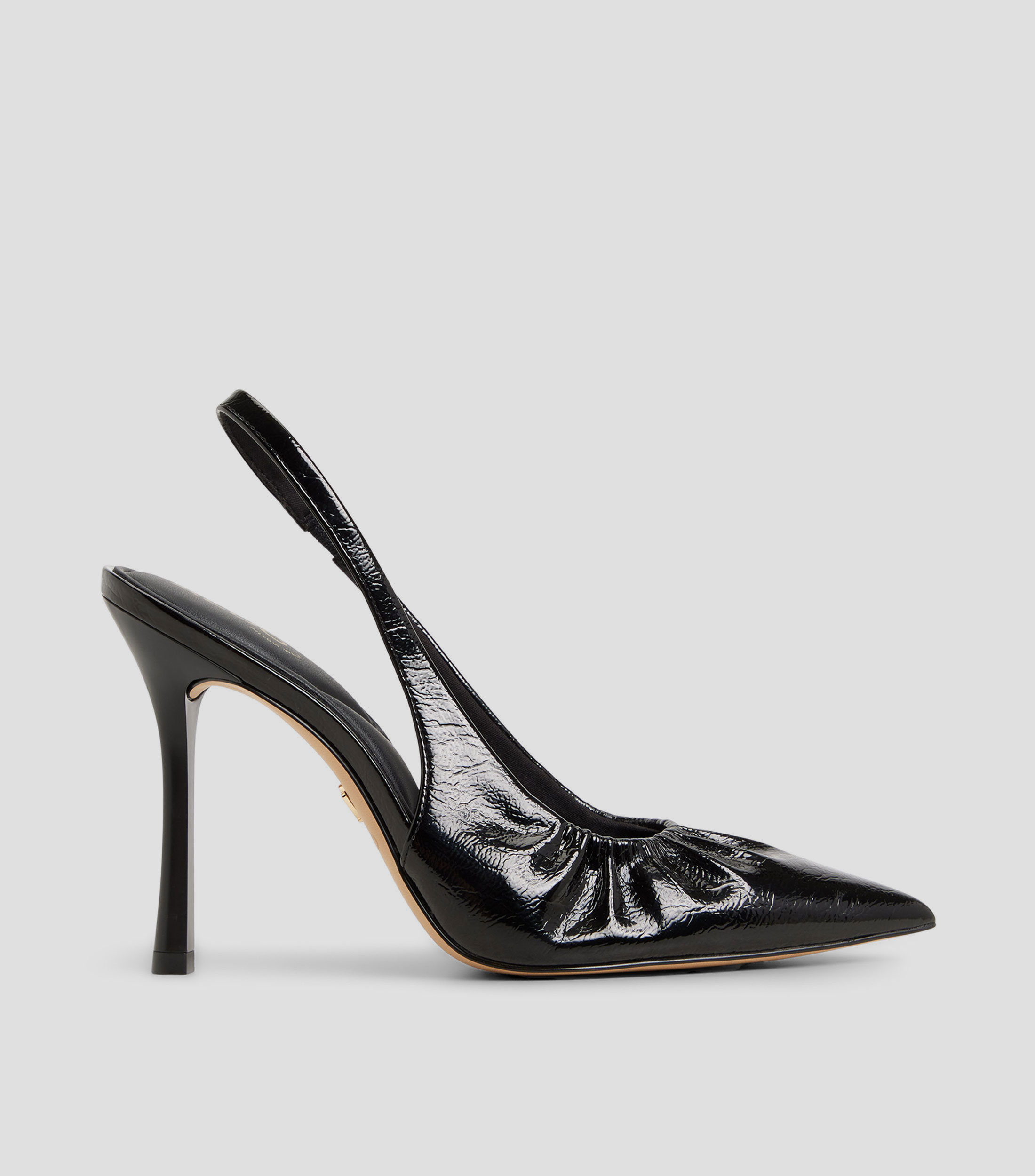 Zapatillas Slingback con tacón alto de aguja Mujer