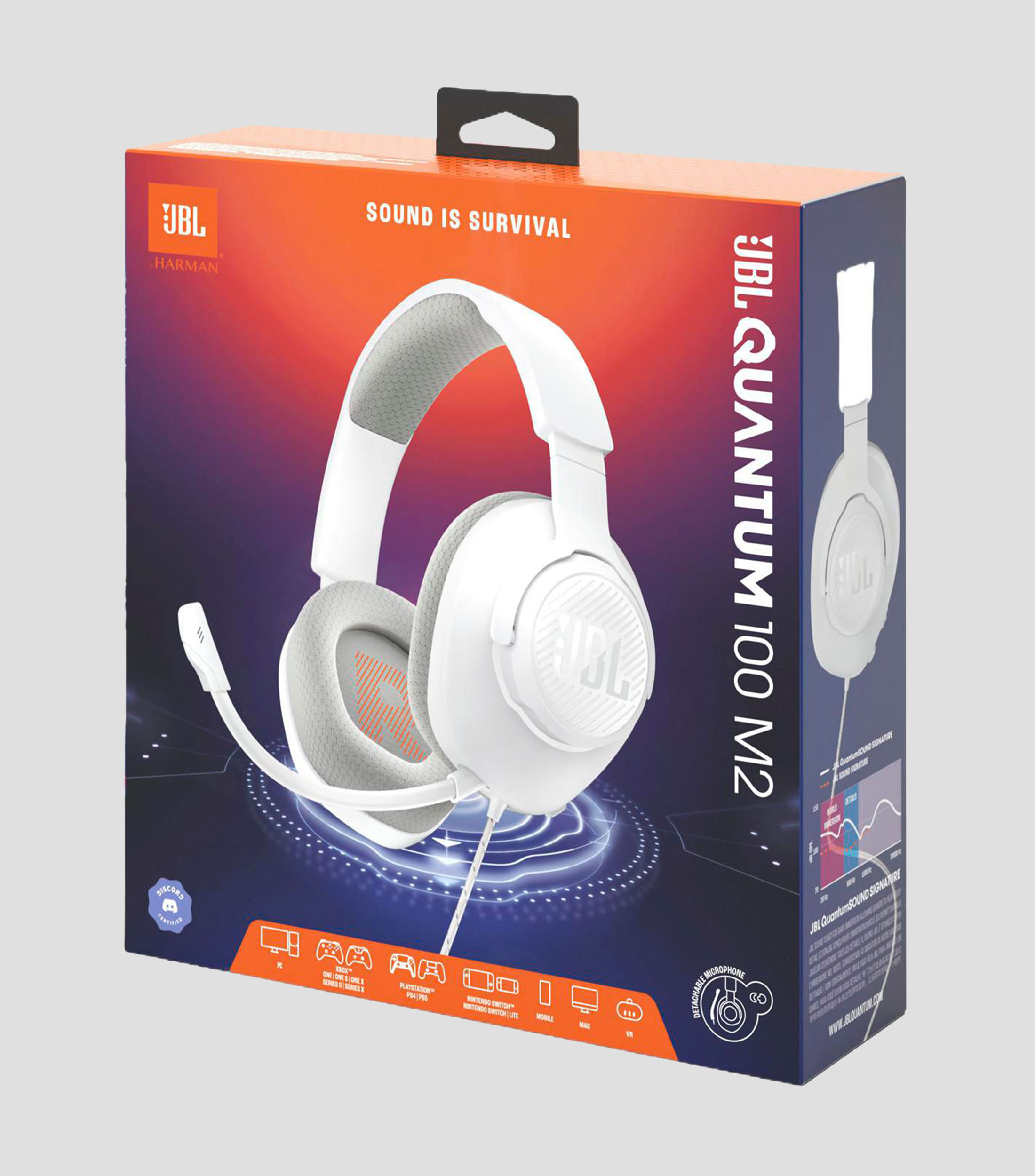Audífonos Quantum 100M2 Blancos