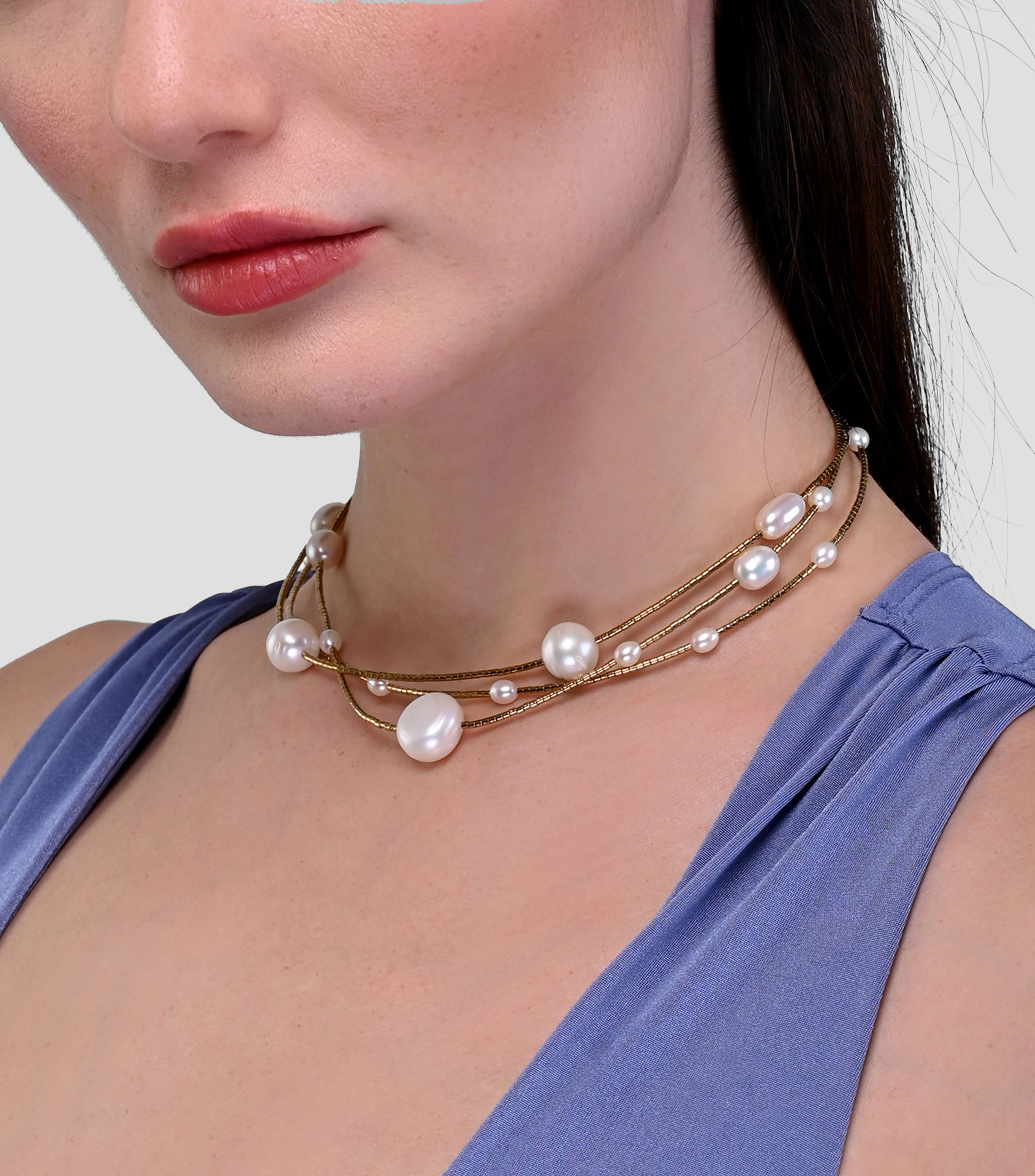 Collar con Perlas Cultivadas Mujer
