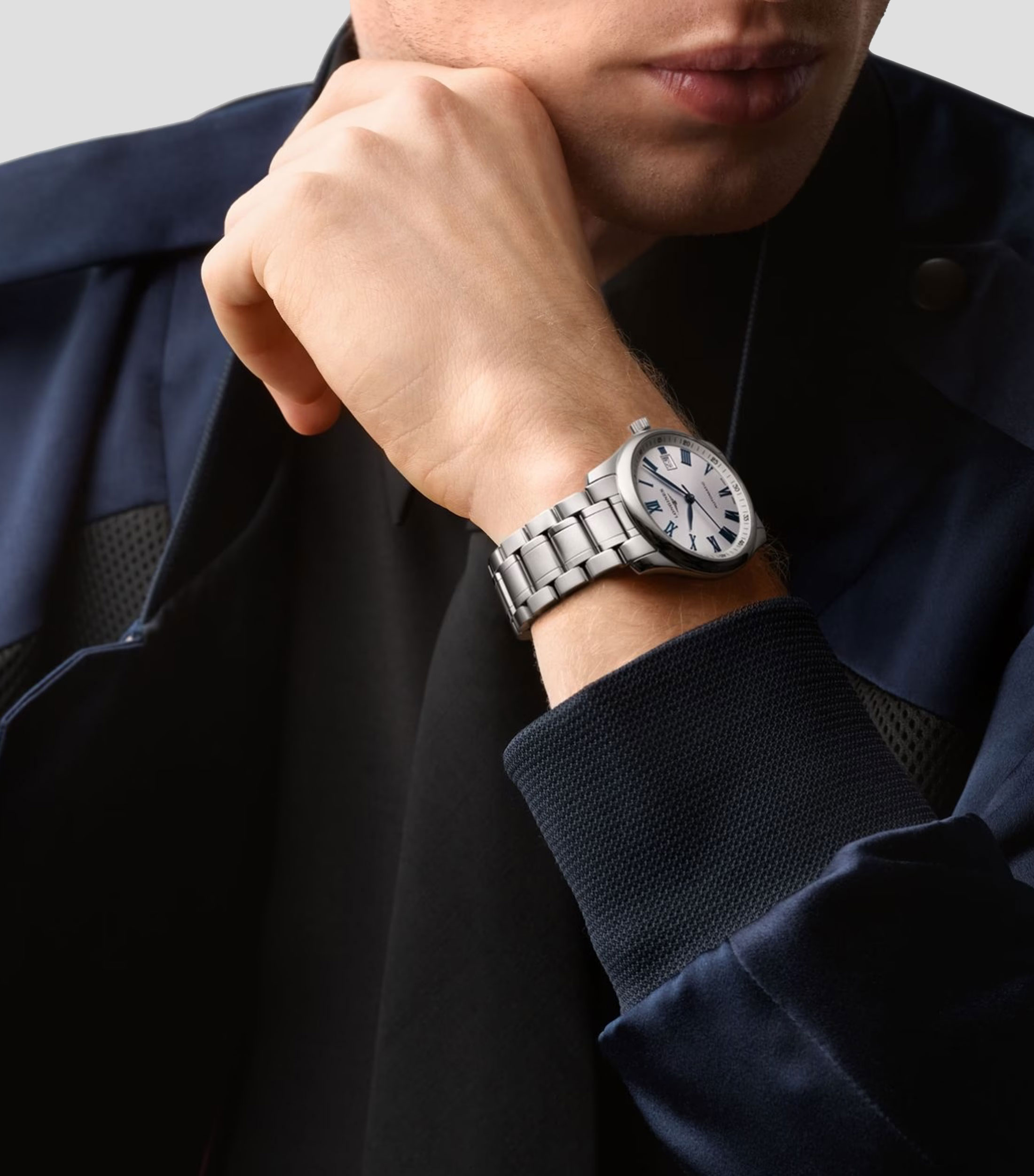 Reloj para Hombre Master Collection Casual Plateado