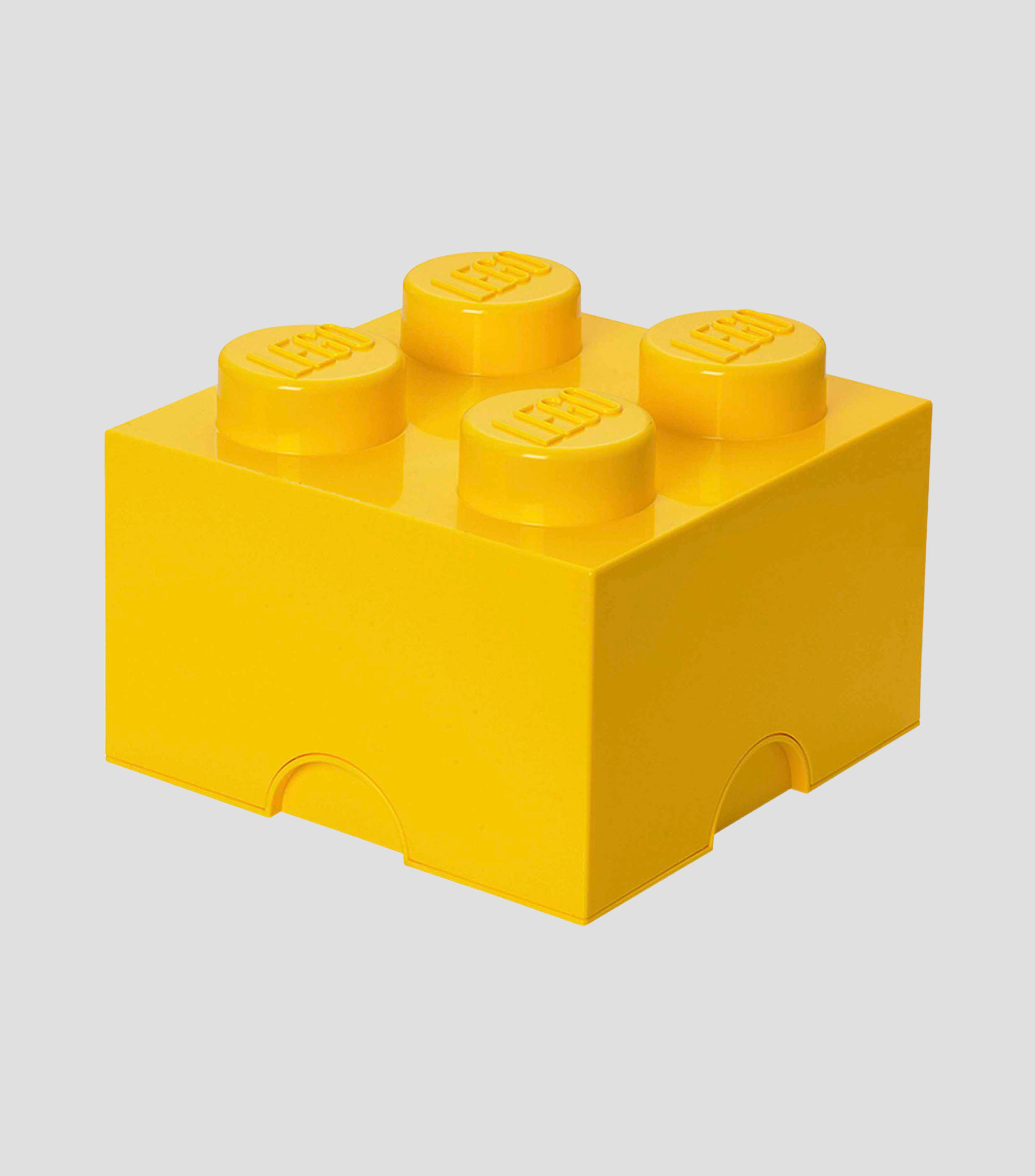 Lego Storage Brick 4, Amarillo
