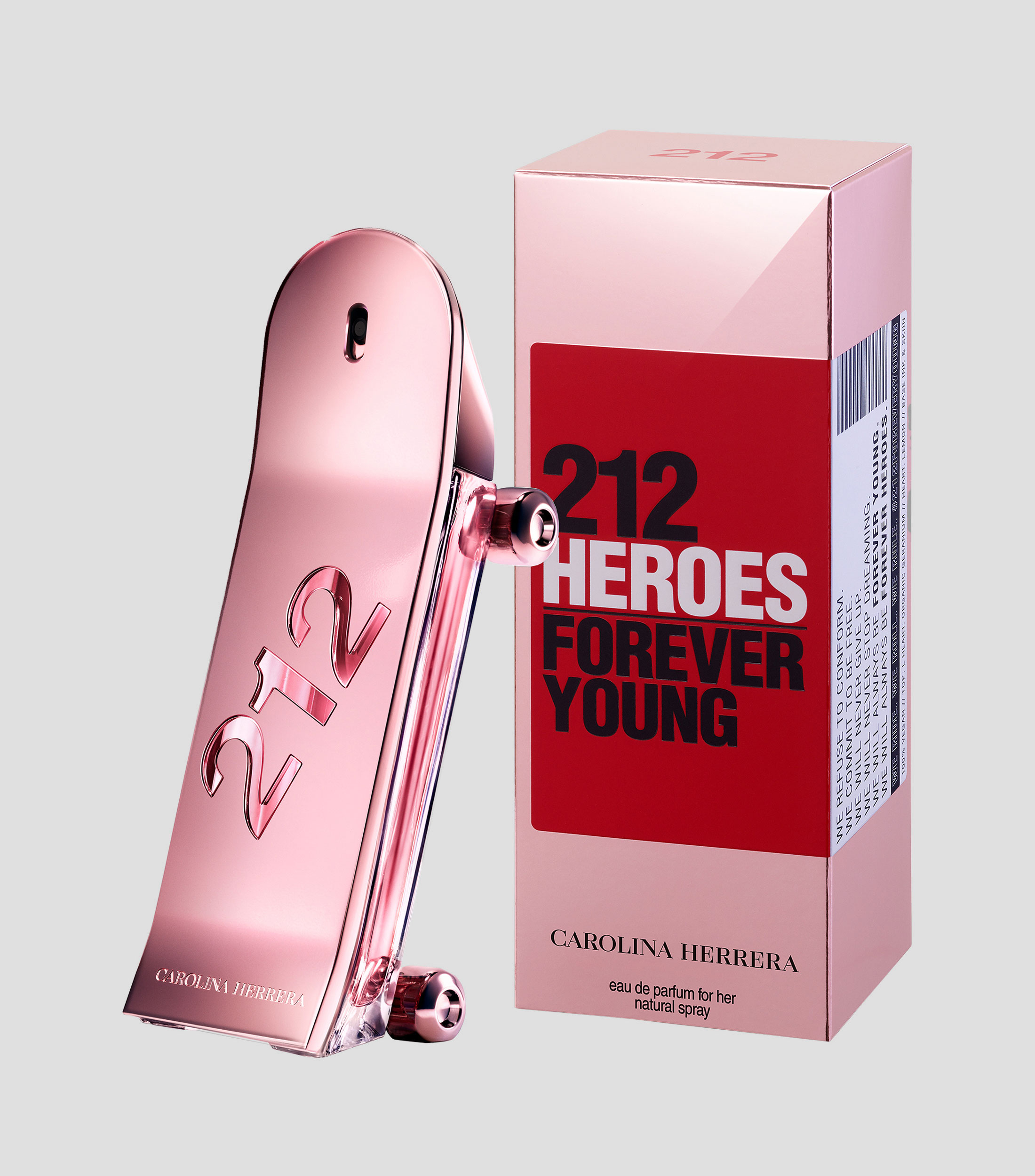 Perfume 212 Heroes Eau de Parfum, 80 ml para Mujer