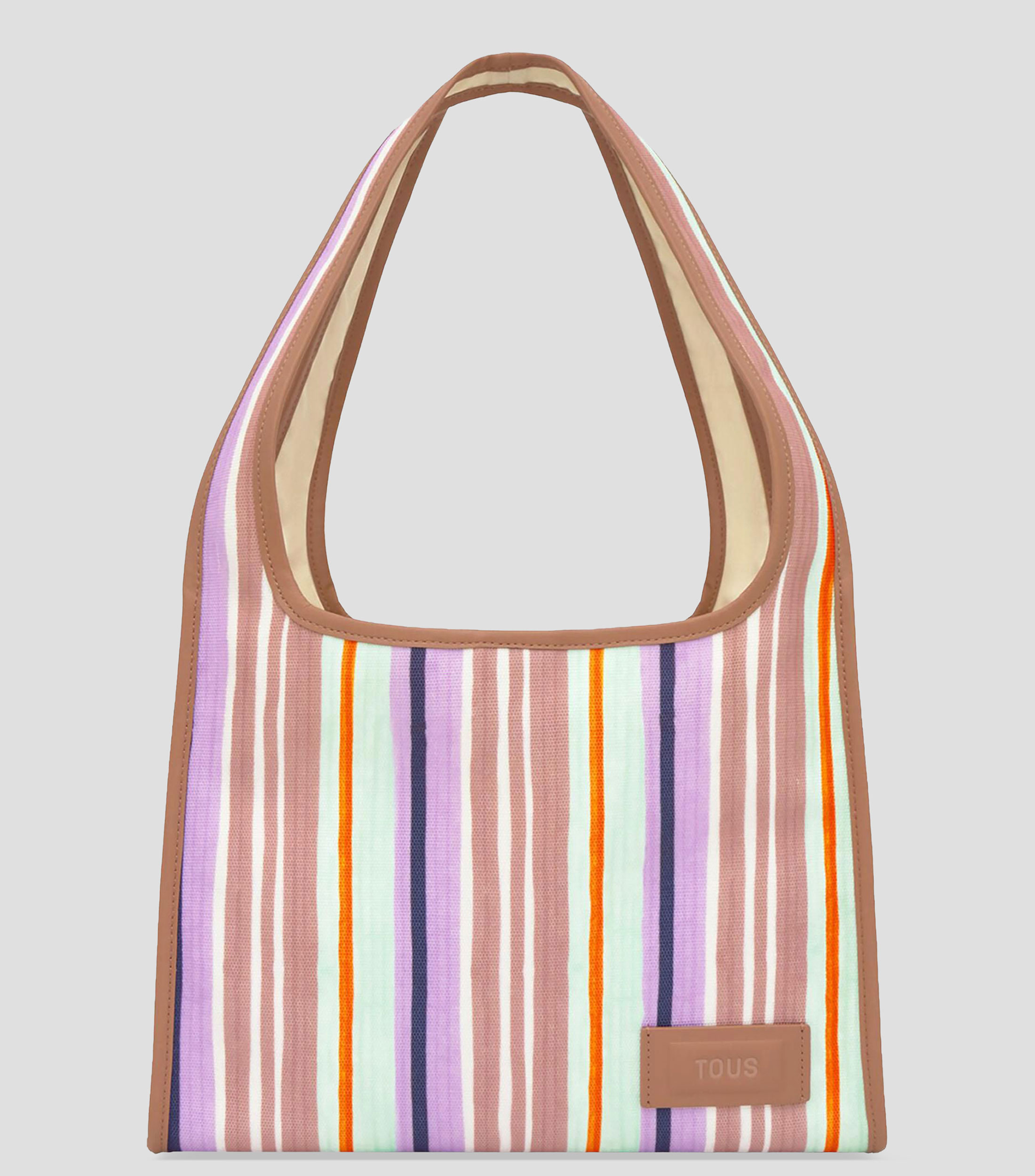 Bolsa shoulder Summer Holidays a rayas Mujer
