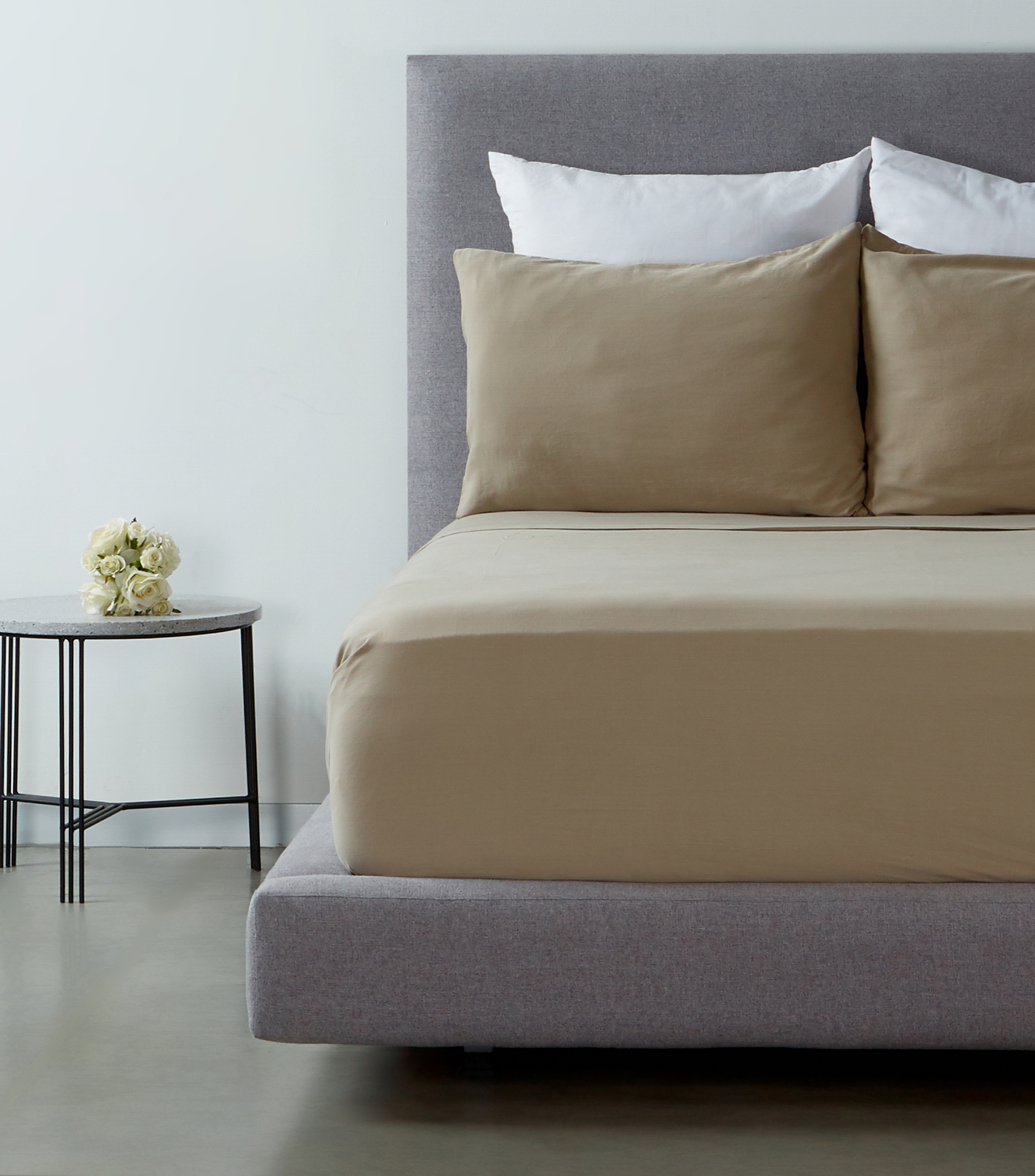 Juego de Sabanas Beige Individual