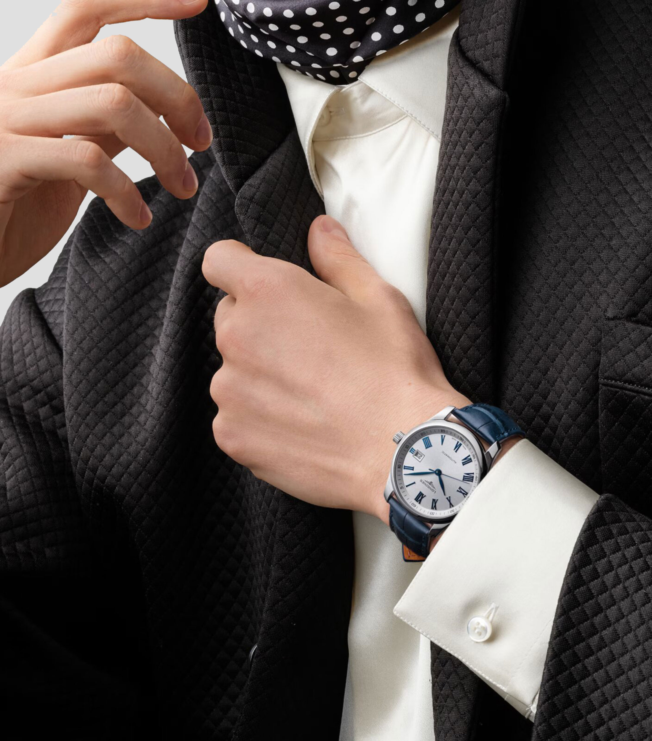 Reloj para hombre The Longines Master Collection casual Plateada