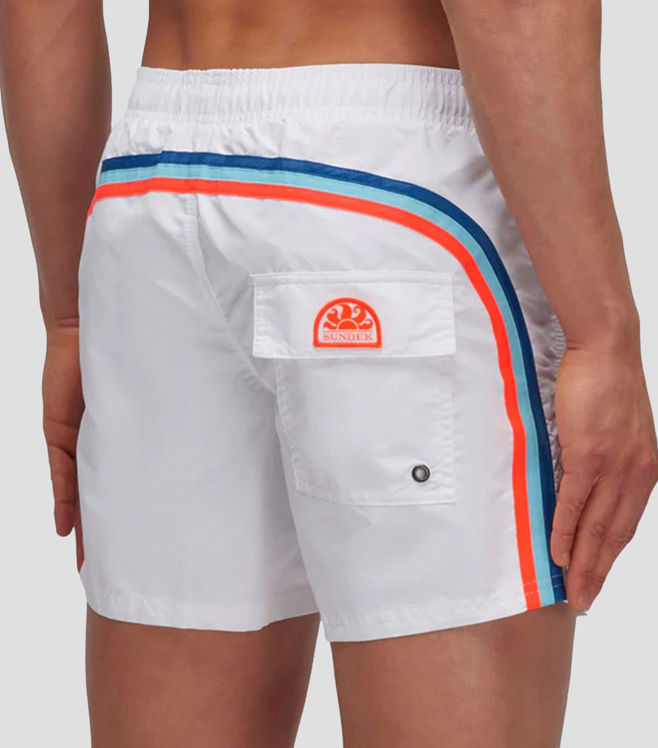 Traje de baño liso Hombre