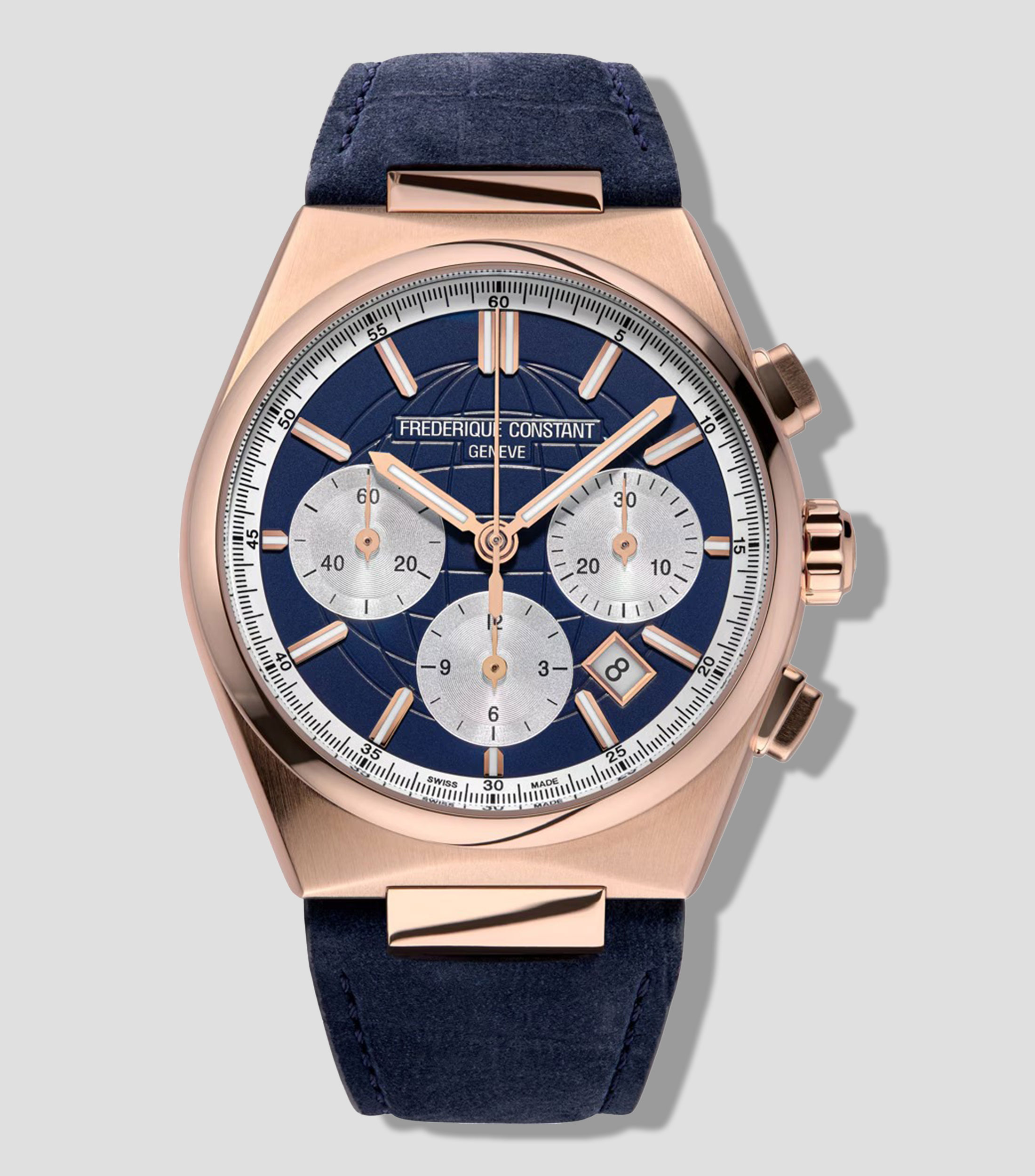 Reloj para Hombre Highlife Chronograph Automatic Casual Azul, plateado