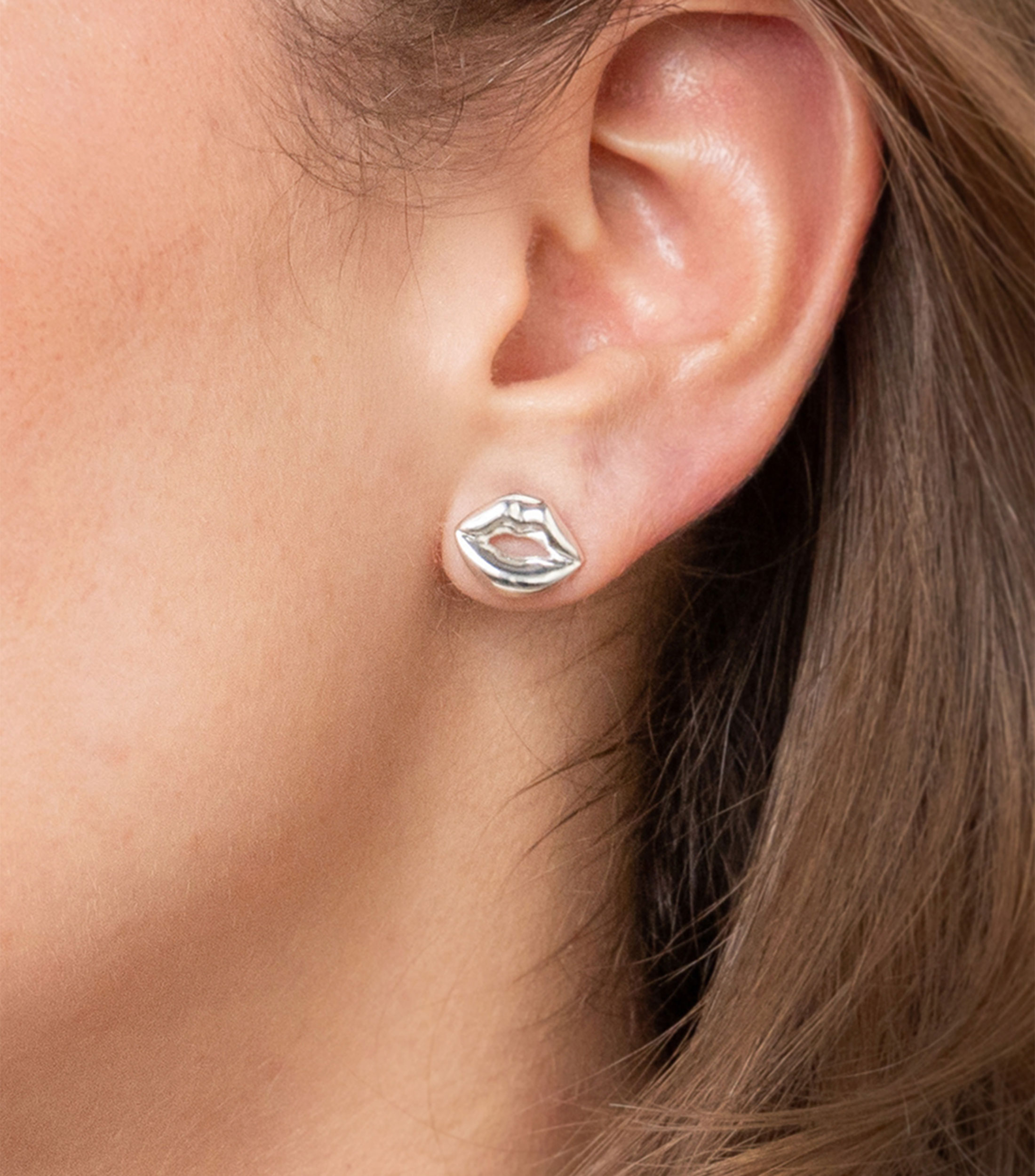 Broqueles en plata .925 Ecos Mujer