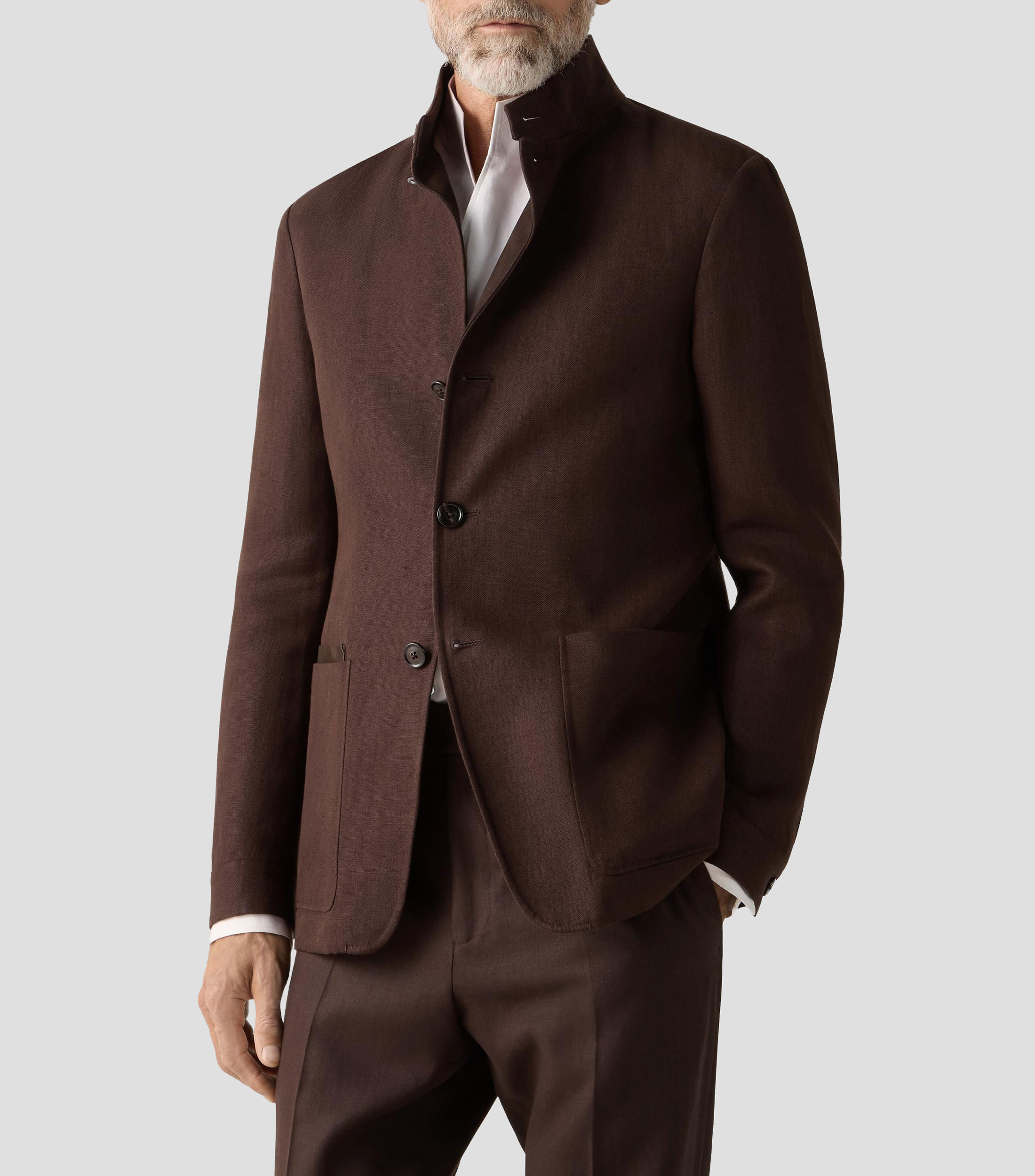 Saco liso Hombre