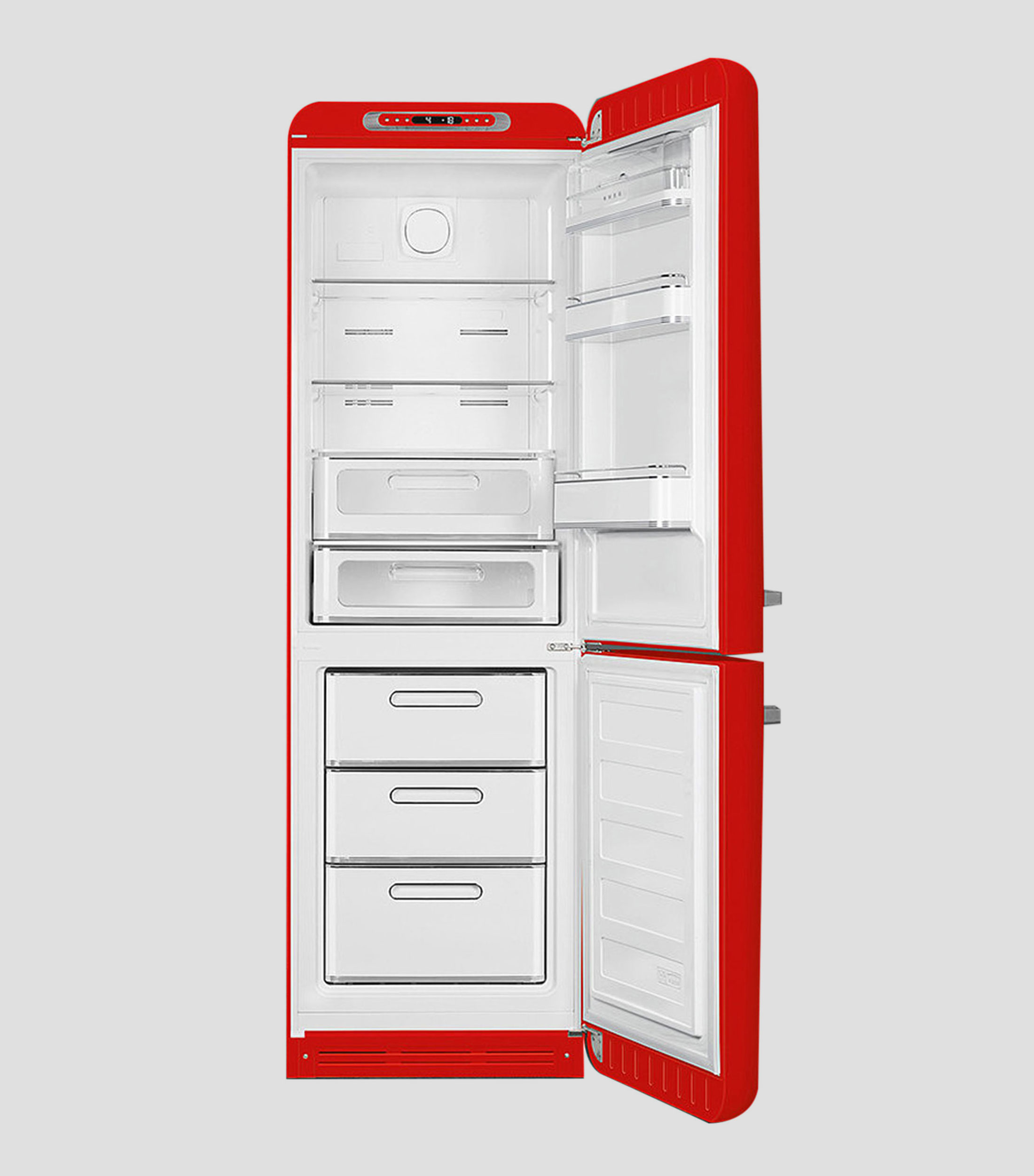 Refrigerador Bottom Mount 204 L FAB32URRD3 Rojo